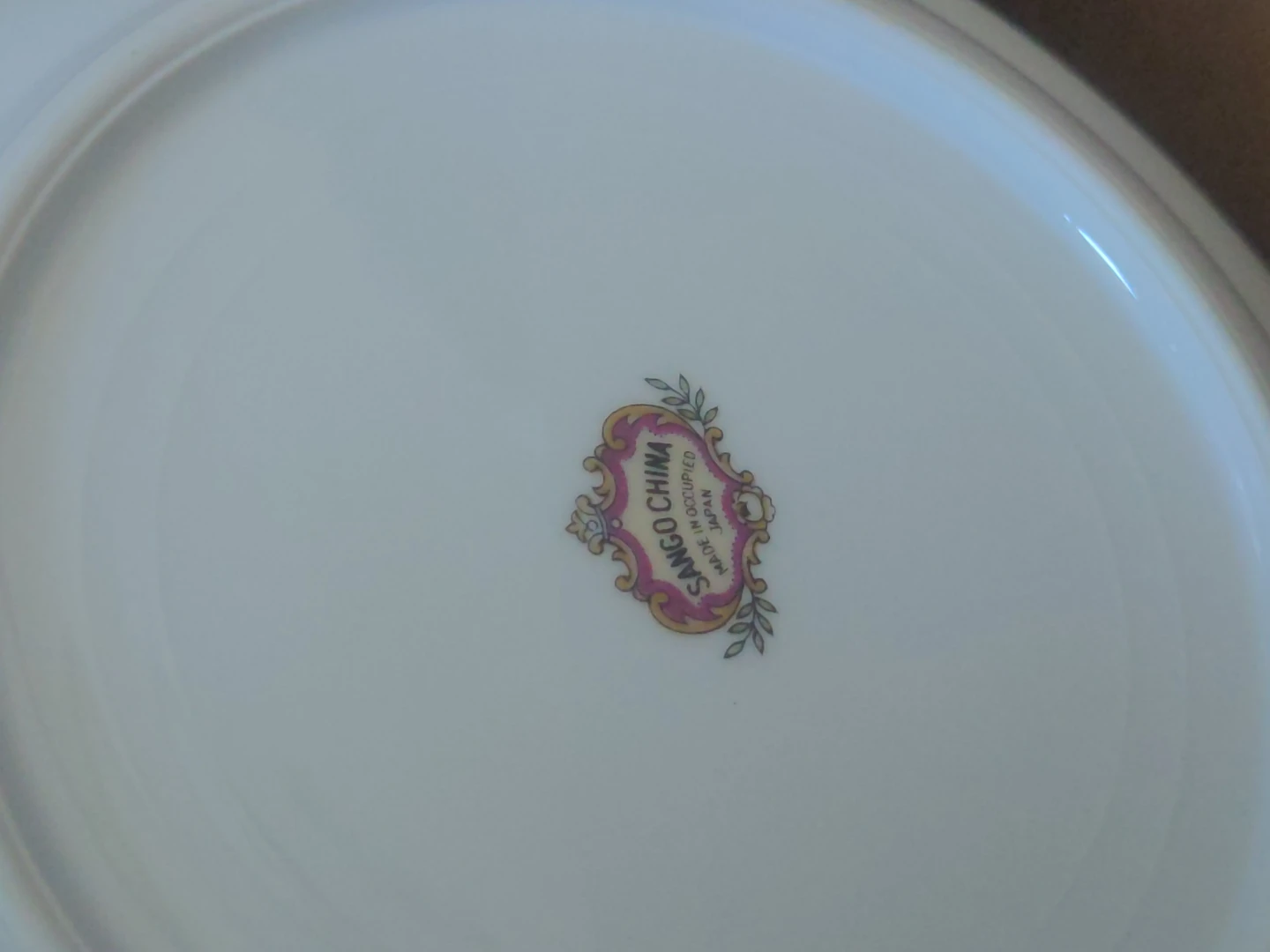 Sango China Soup Bowls with Floral Design - photo 2