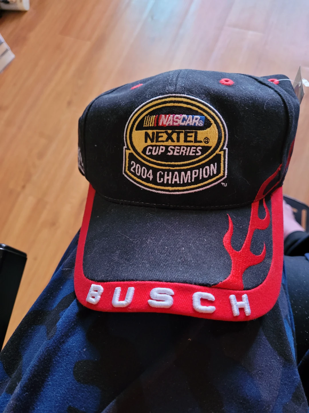 NASCAR Nextel Cup Series 2004 Champion Busch Hat