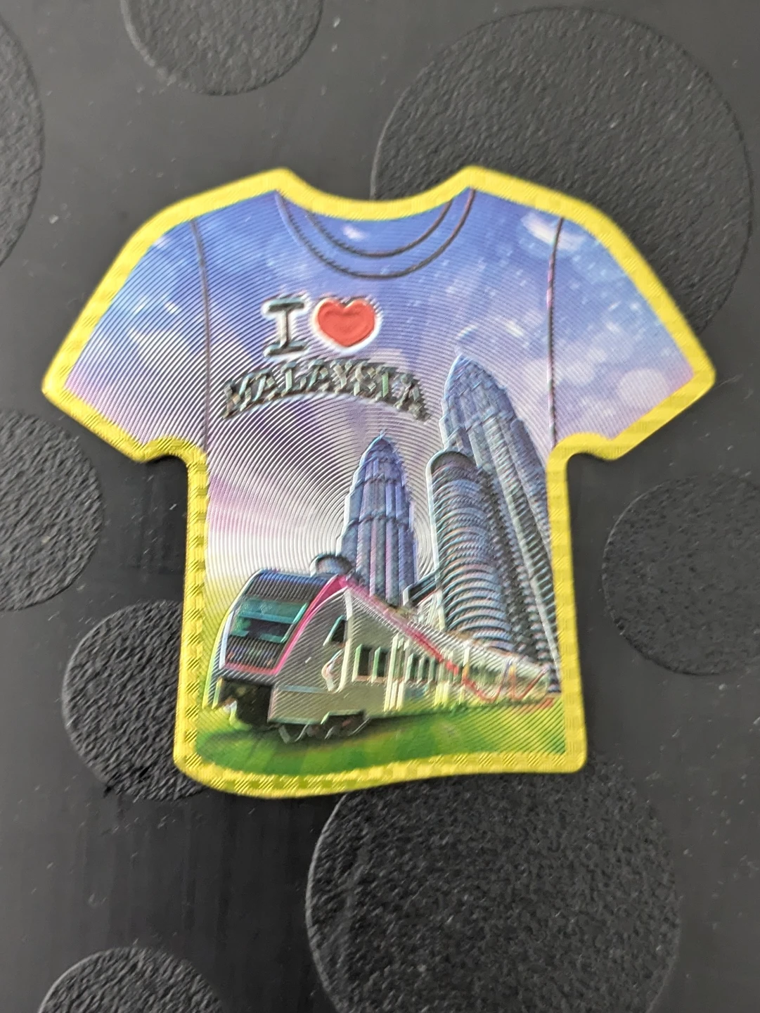 ⚽ I Love Malaysia T-Shirt Magnet