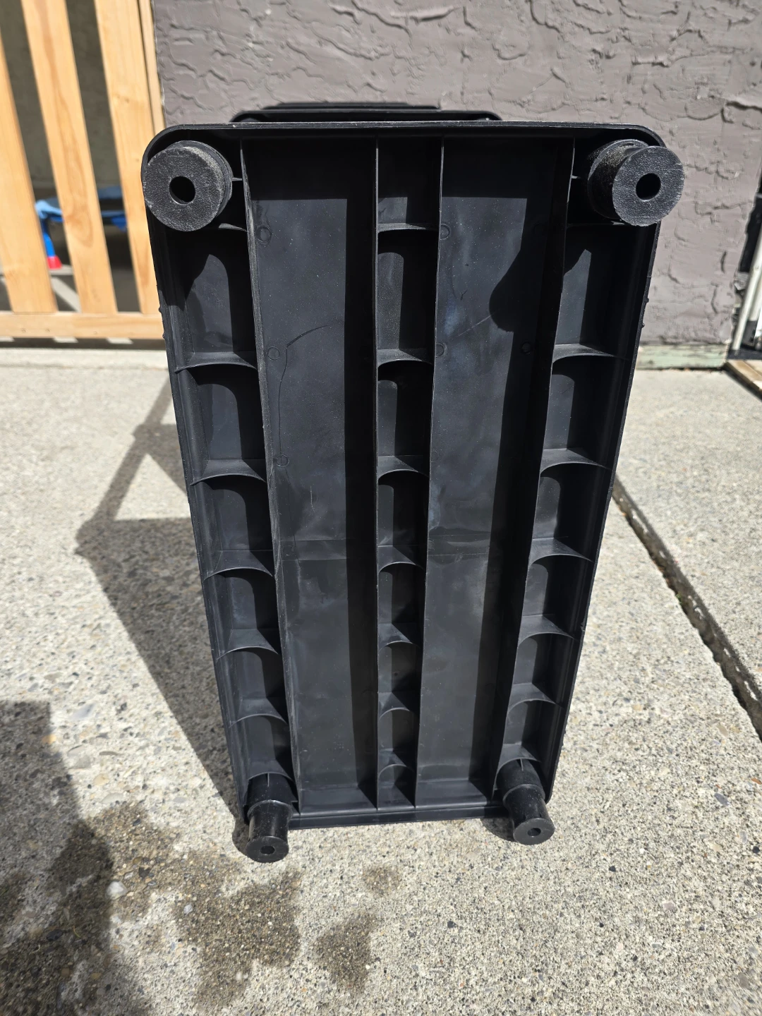 4-Shelf Resin/ Plastic Storage Rack/ Shelving Unit, 23 x 12 x 52 - photo 4