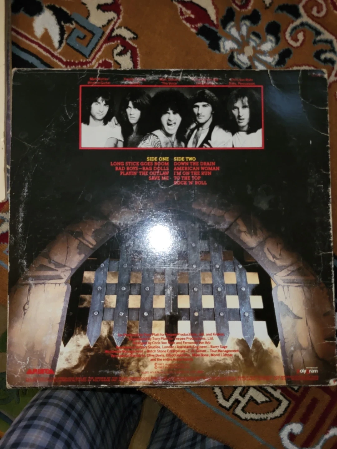⚽️ Krokus One Vice at a Time Vinyl Record - photo 2