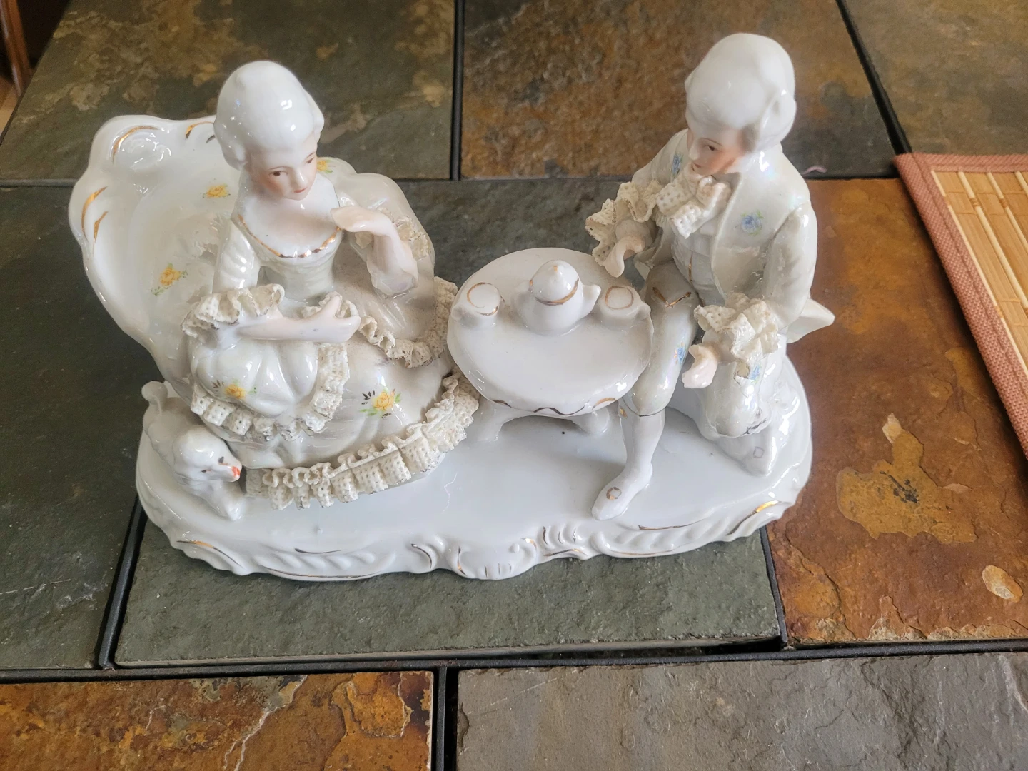 Porcelain Figurine of a Couple