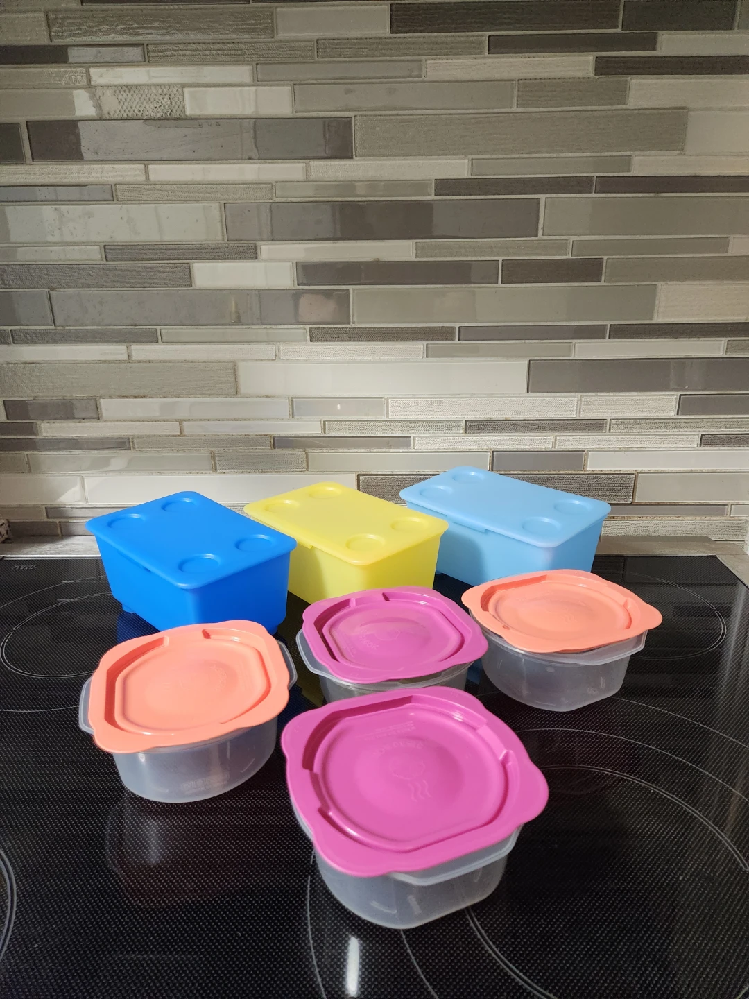 Set of 7 Food Storage Containers - photo 2
