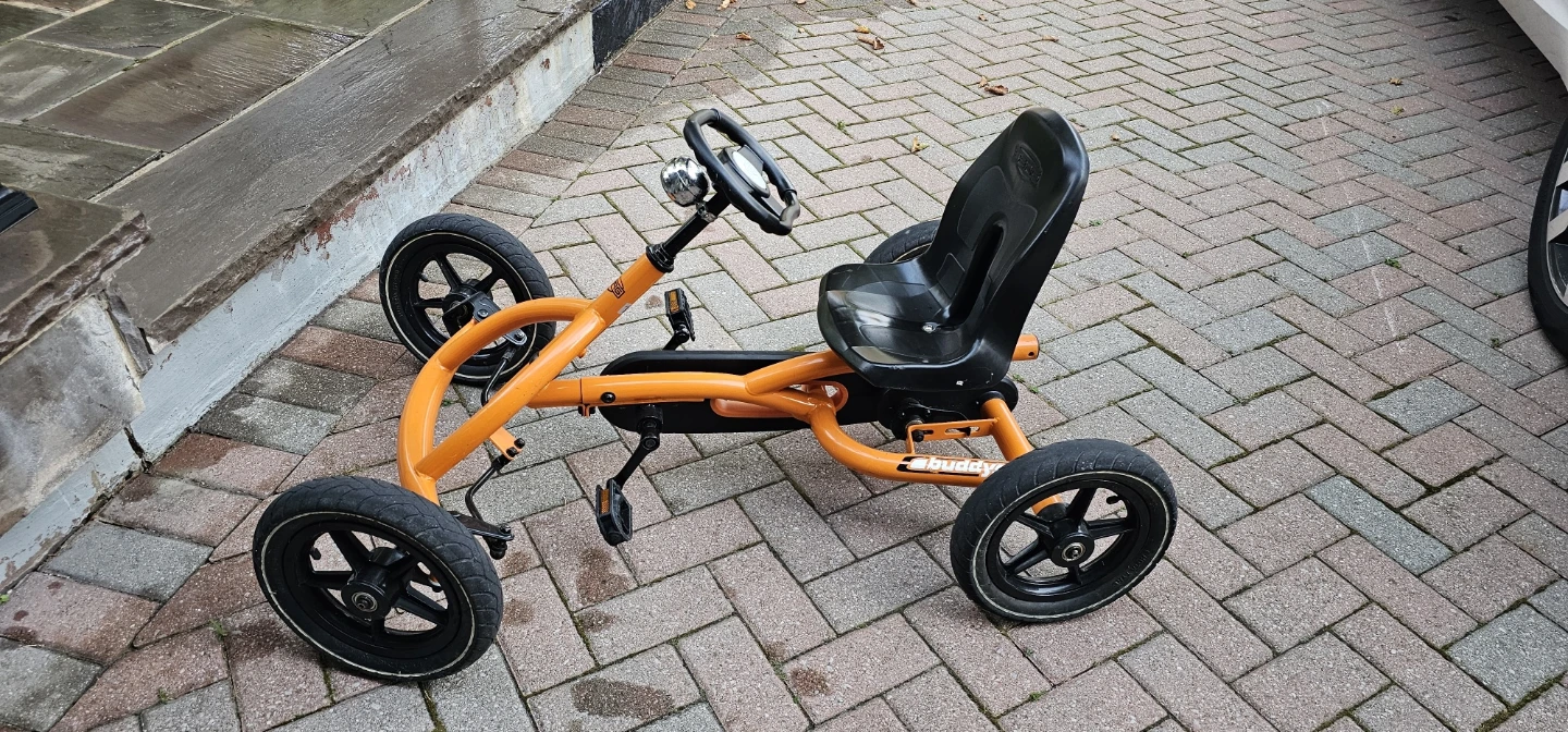 Buddy Pedal Go Kart - Orange - photo 2