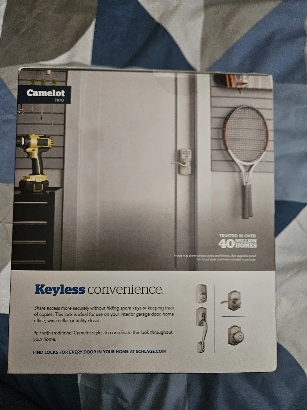 Schlage Keypad Lever Lock - Satin Nickel - photo 2