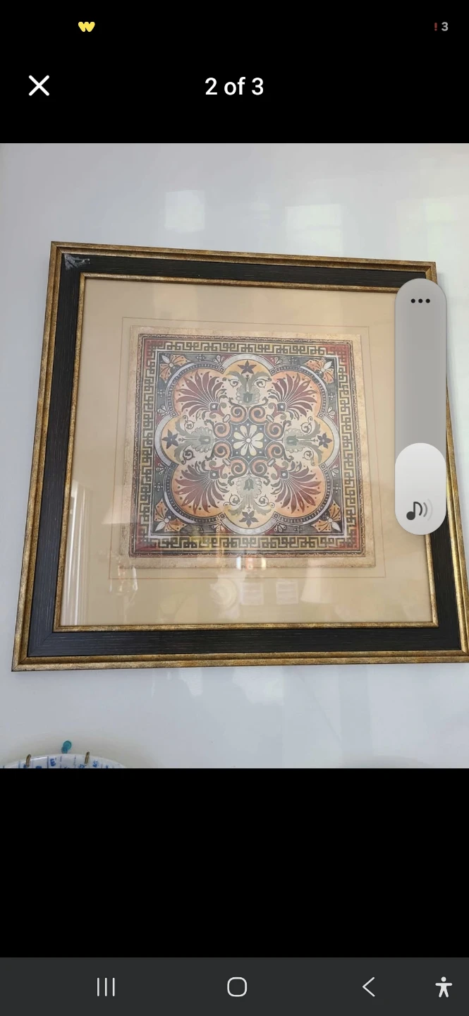 Framed Vintage Decorative Artwork - photo 2