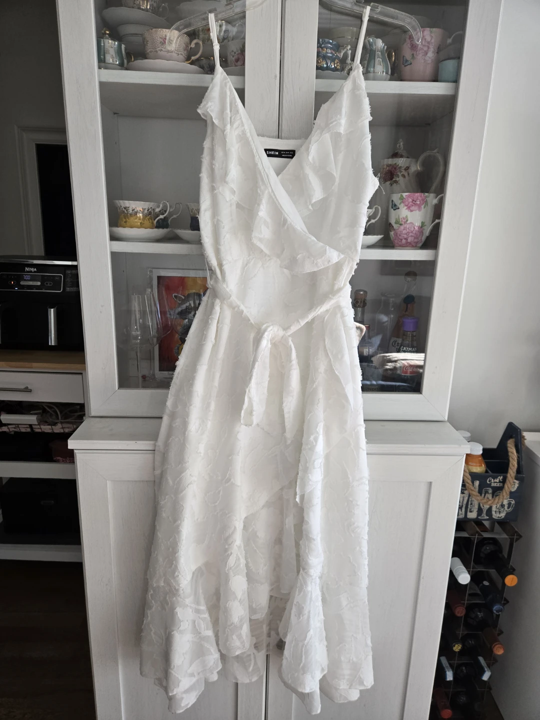 Clasi White Ruffle Trim Dress - photo 4