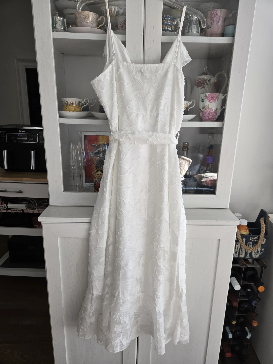 Clasi White Ruffle Trim Dress - photo 5
