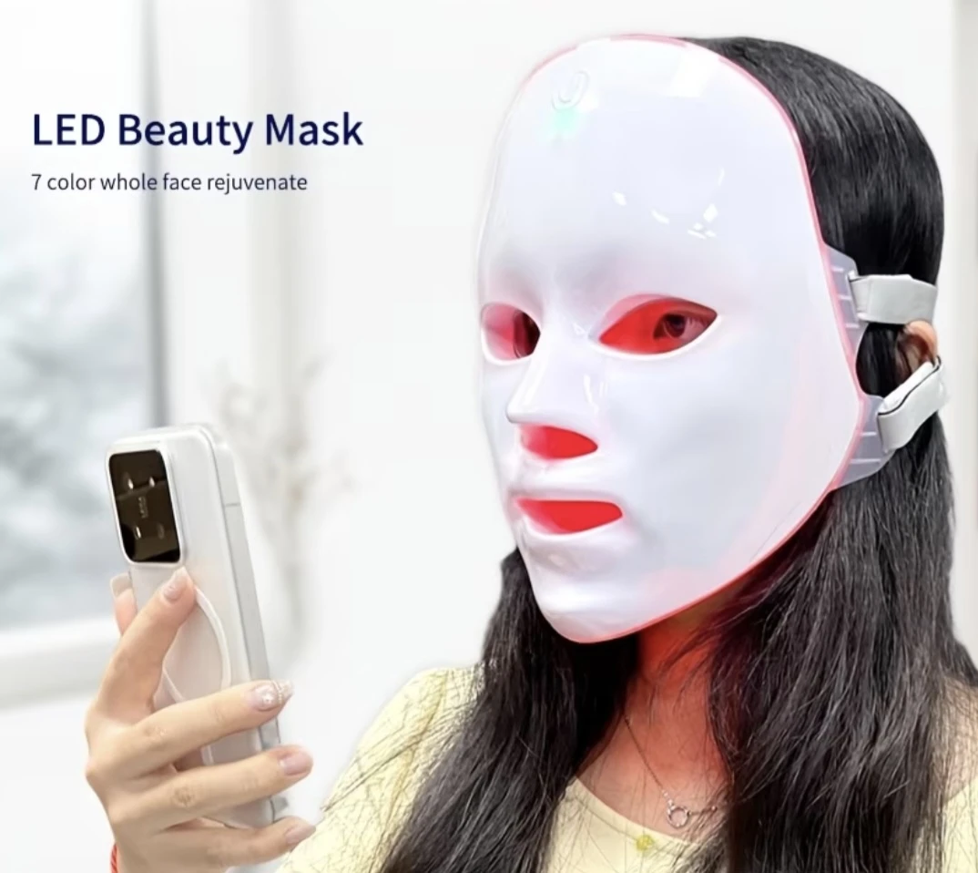 LED Beauty Mask - White - photo 2