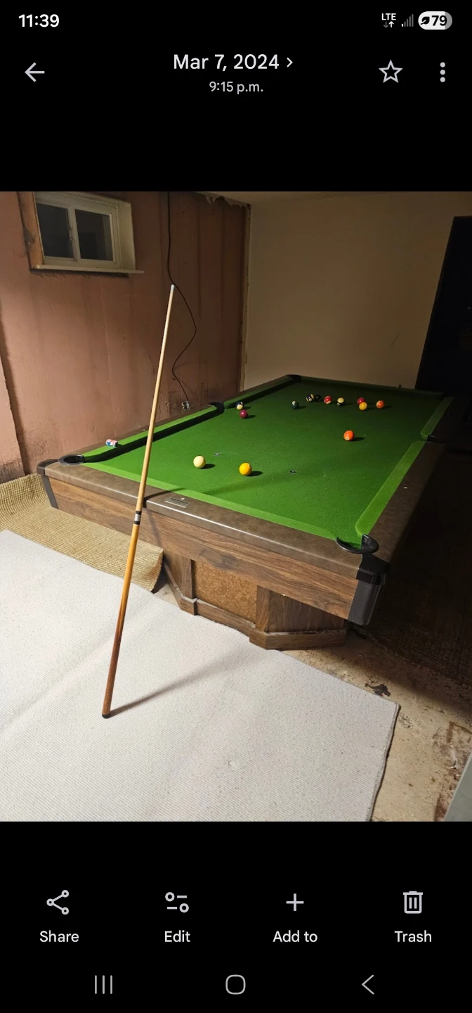 Brunswick 135th Anniversary Pool Table
