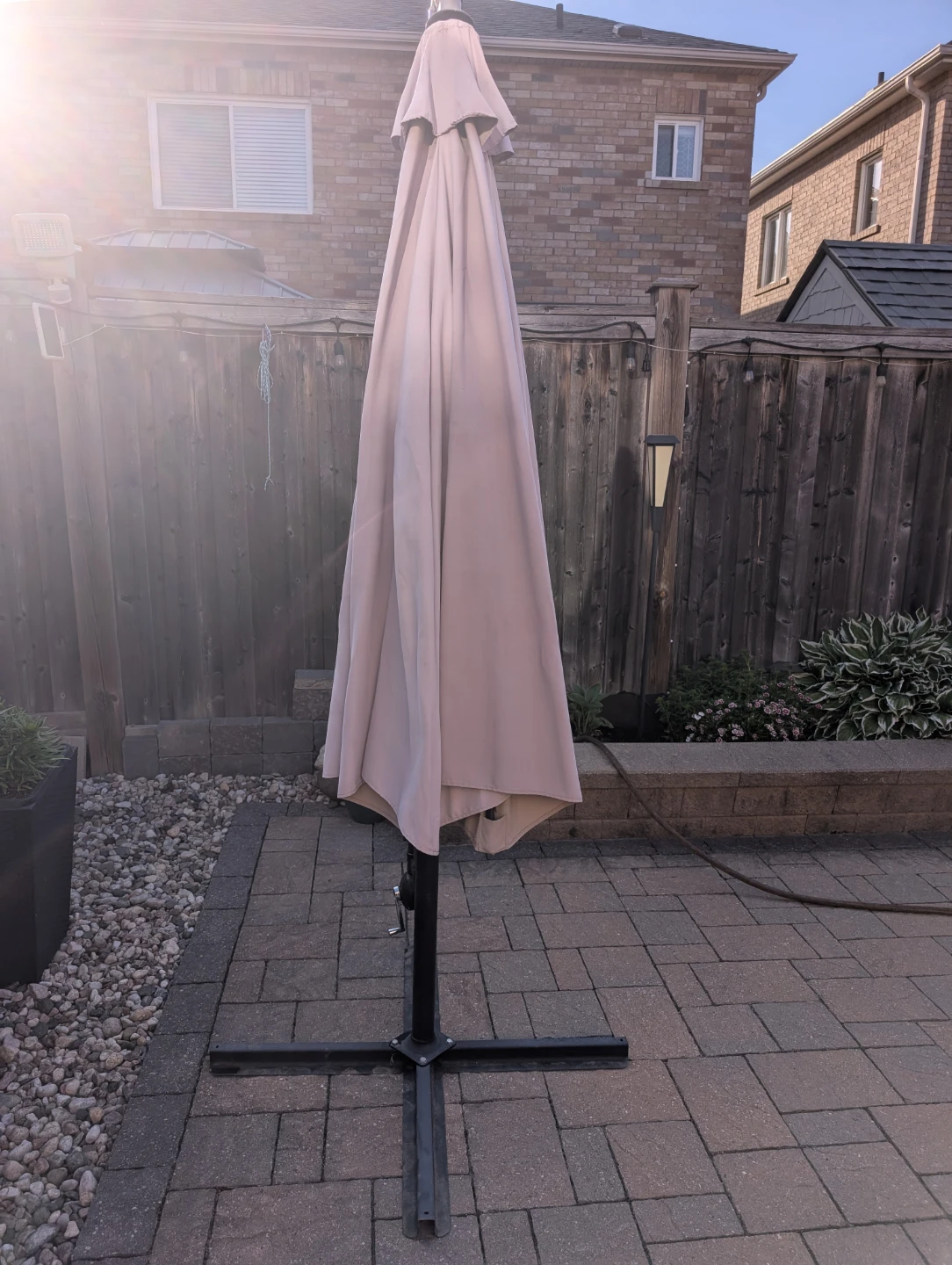 FREE - 10' Cantilever Patio Umbrella - READ - photo 5