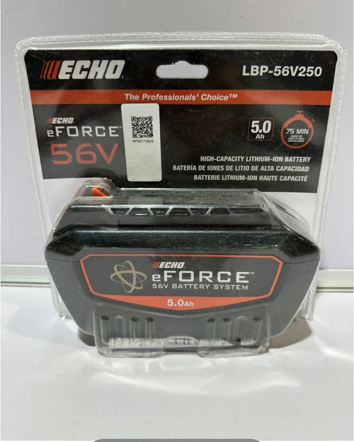 ECHO eFORCE 56V 5.0Ah Lithium-Ion Battery LBP-56V250 - photo 2