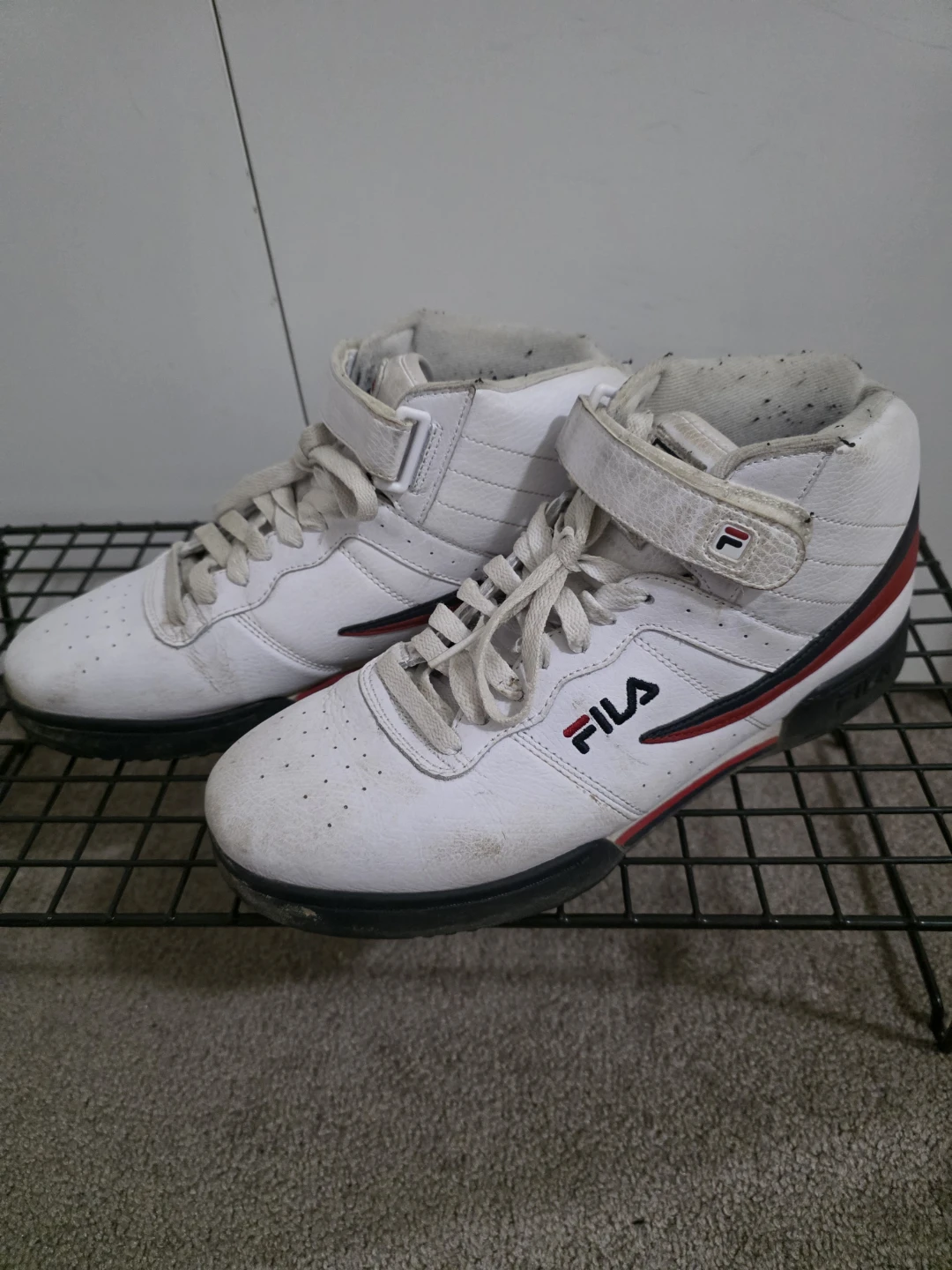 Fila F-13 Logo High Top Sneakers - photo 2