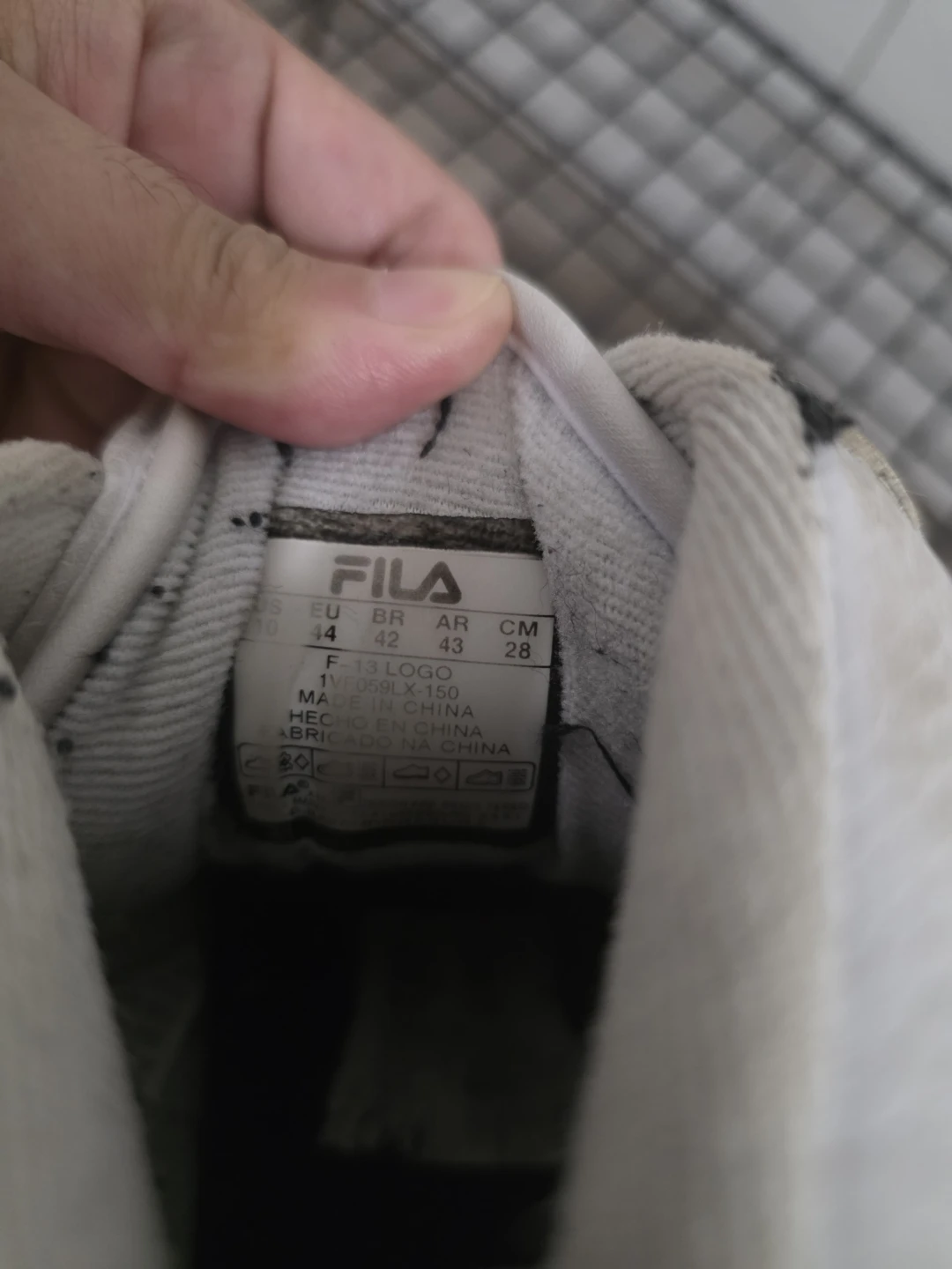Fila F-13 Logo High Top Sneakers - photo 3