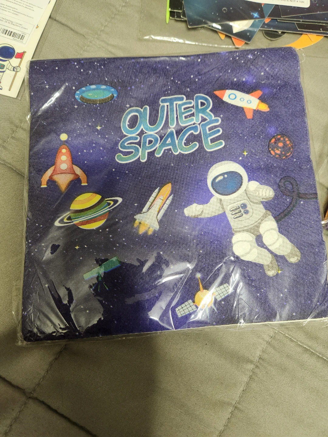 Outer Space Birthday Banner & Party Decor Set