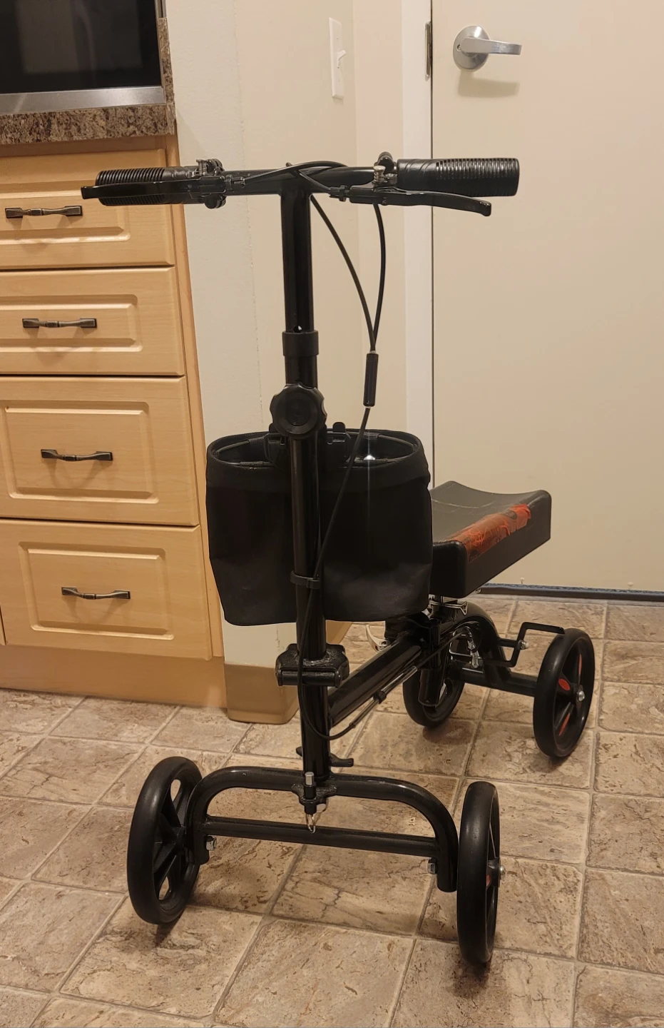 HOMCOM Knee Scooter Walker - photo 5