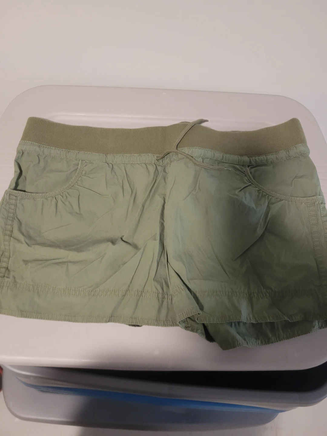 Joe Fresh Green Cotton Shorts L