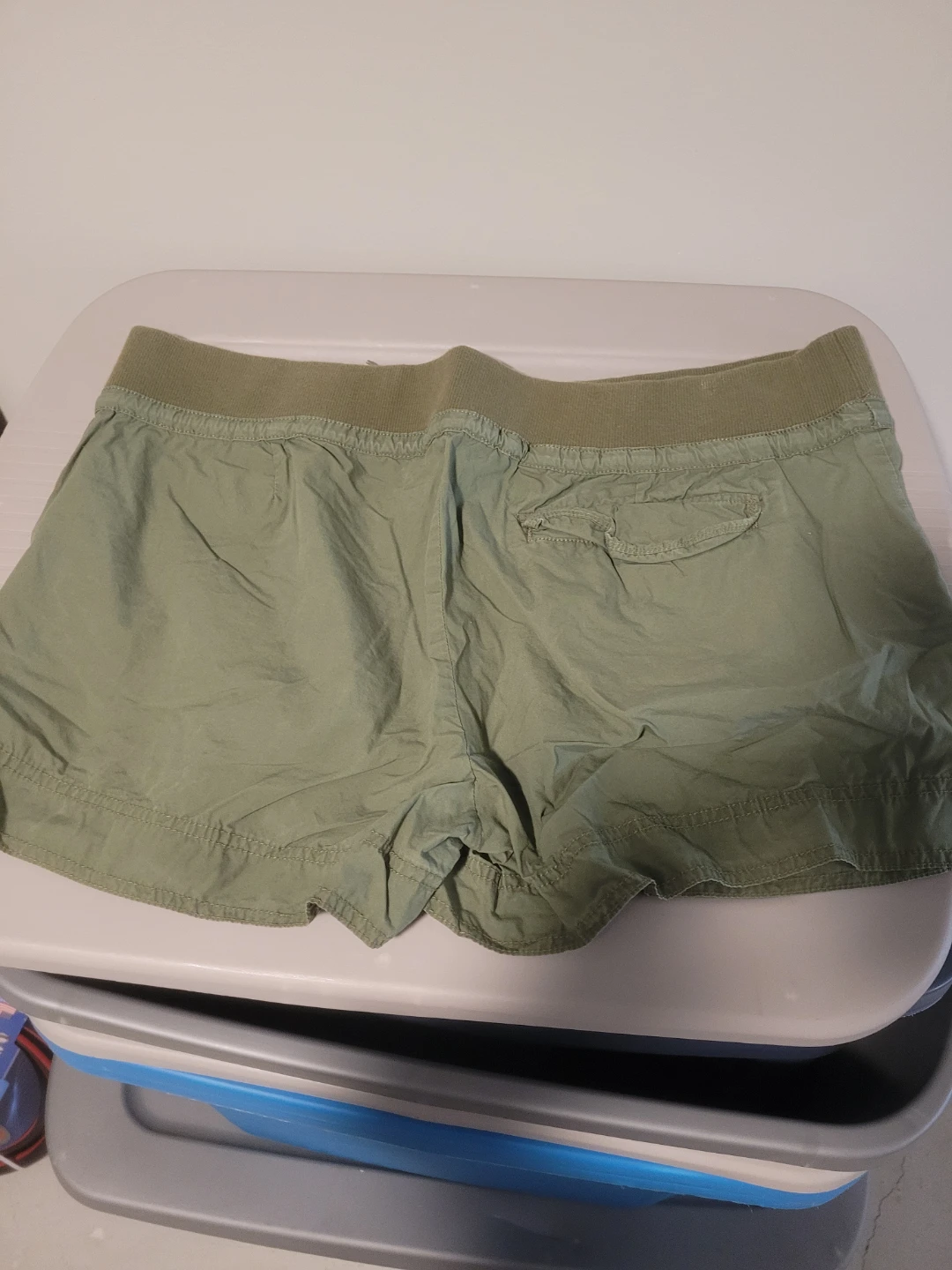 Joe Fresh Green Cotton Shorts L - photo 3