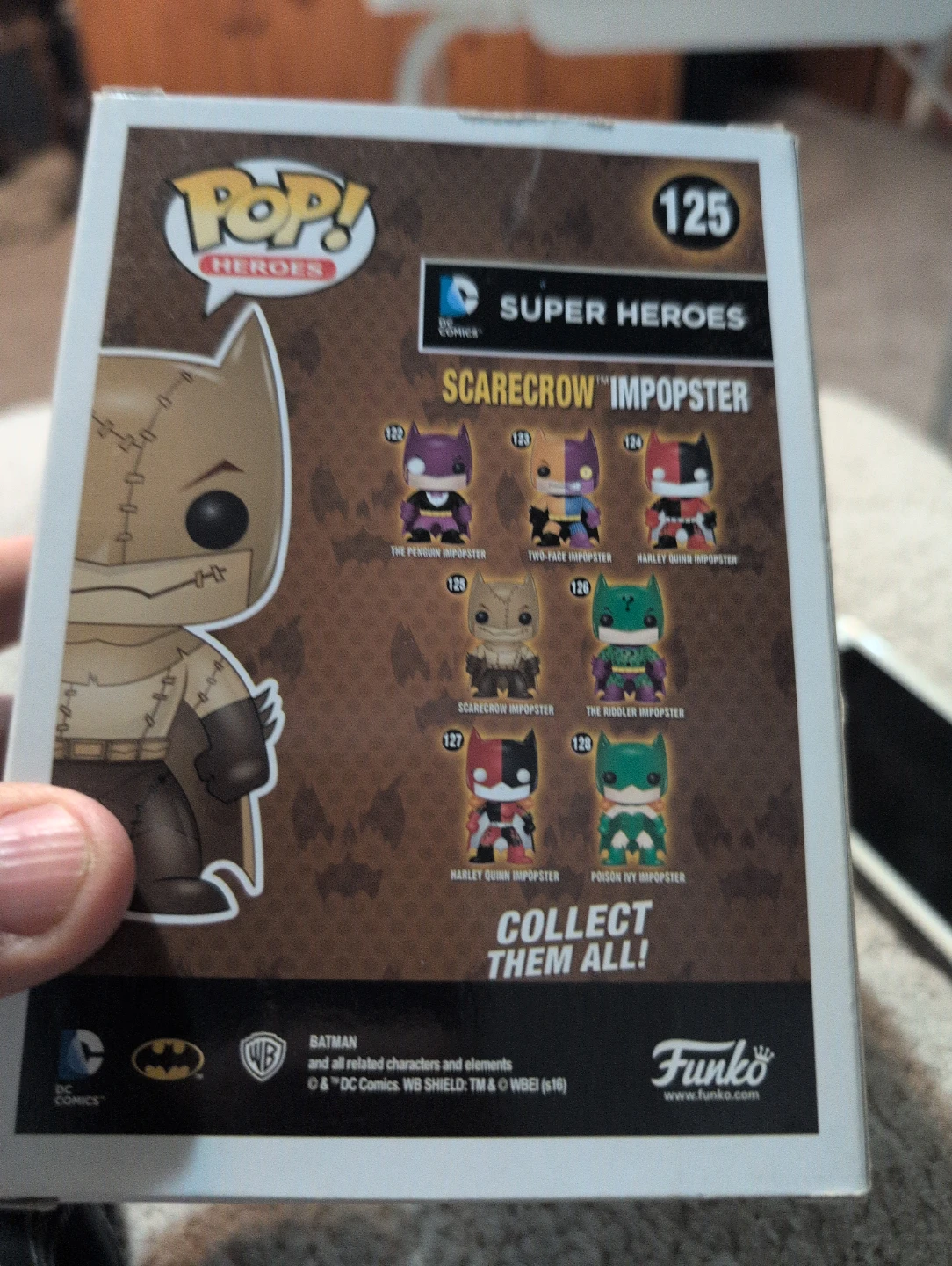 Funko Pop! DC Super Heroes Scarecrow Impopster #125 - photo 2