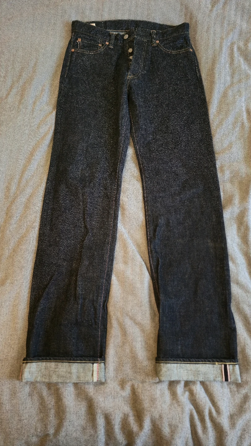 Momotaro 1005SP 15.7 oz Selvedge Jeans W29 - Middle Straight