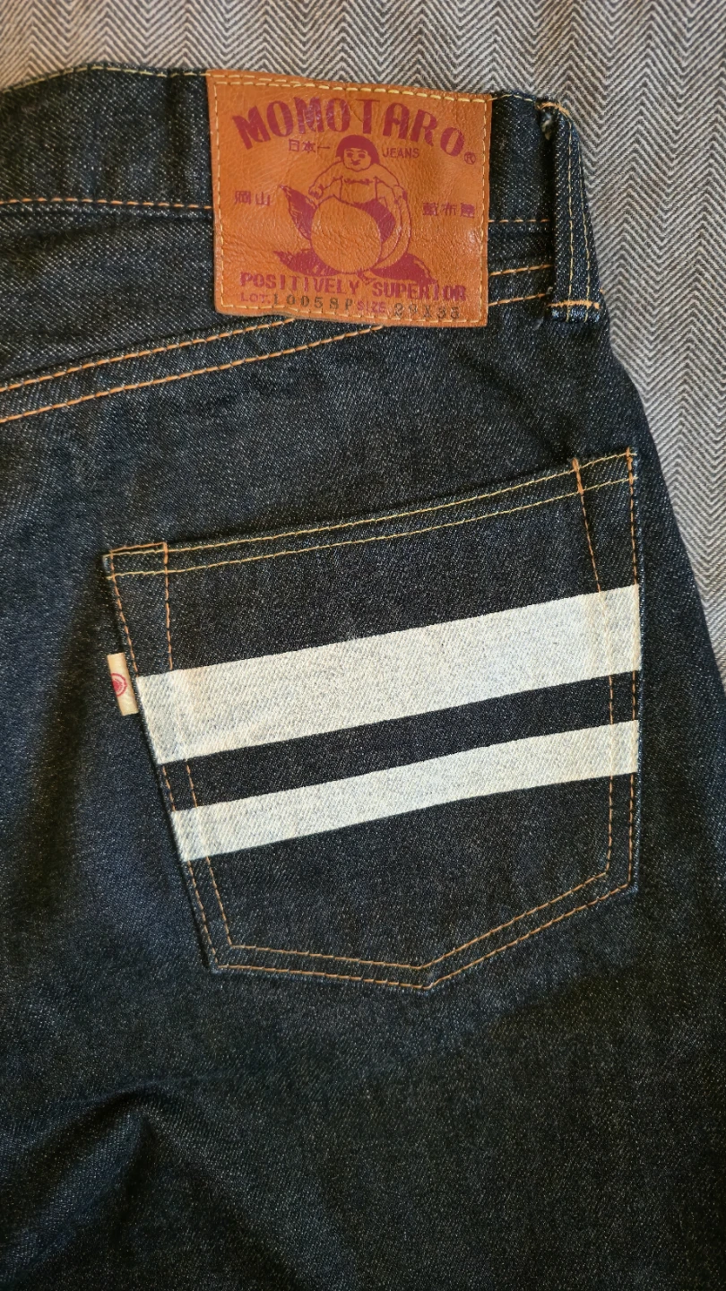 Momotaro 1005SP 15.7 oz Selvedge Jeans W29 - Middle Straight - photo 3