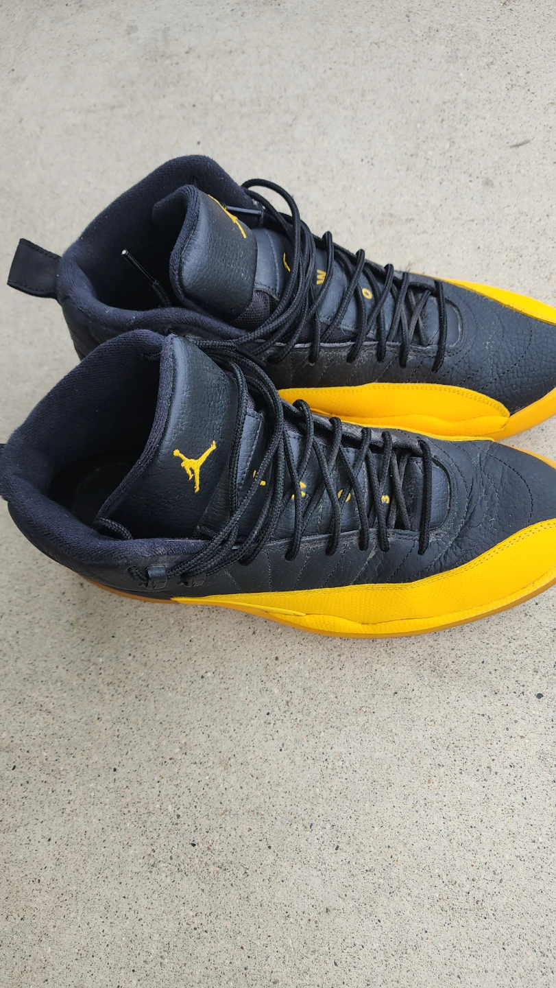 Jordan 12 "Taxi" High Top Sneakers - photo 2