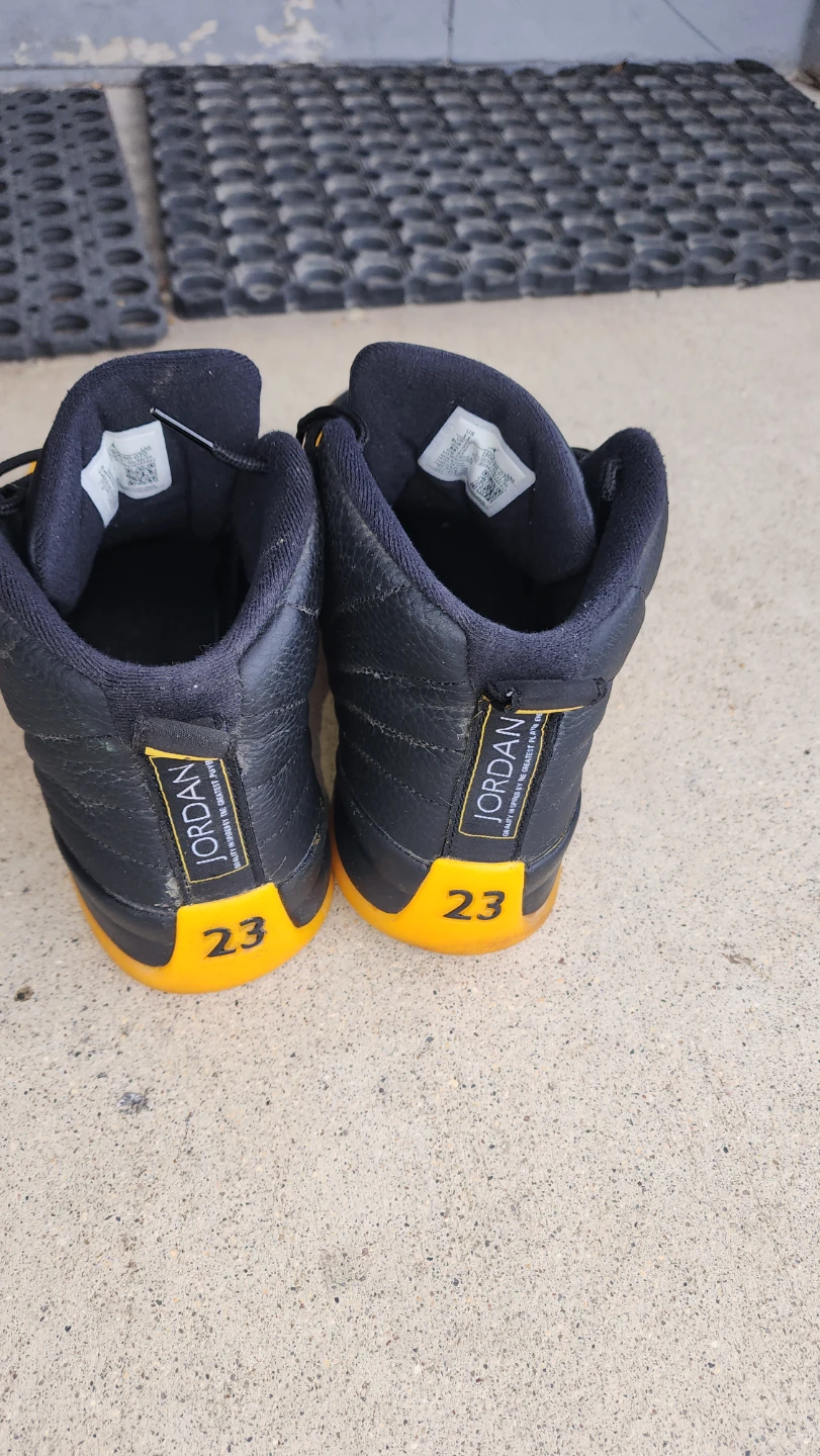 Jordan 12 "Taxi" High Top Sneakers - photo 3