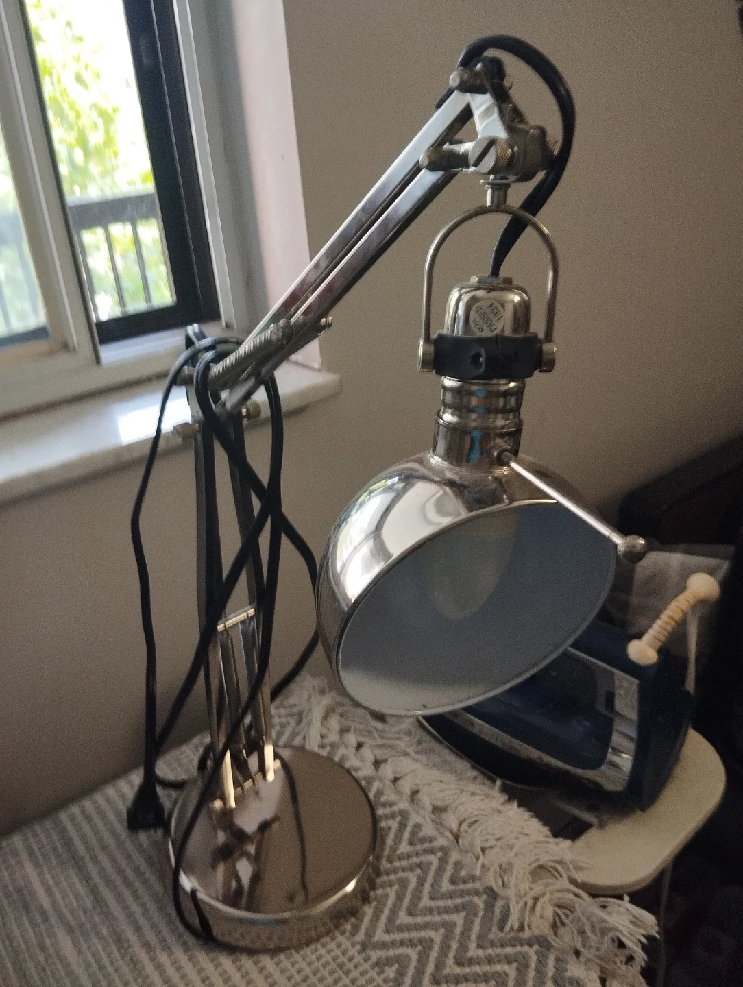 Adjustable Desk Lamp - Silver