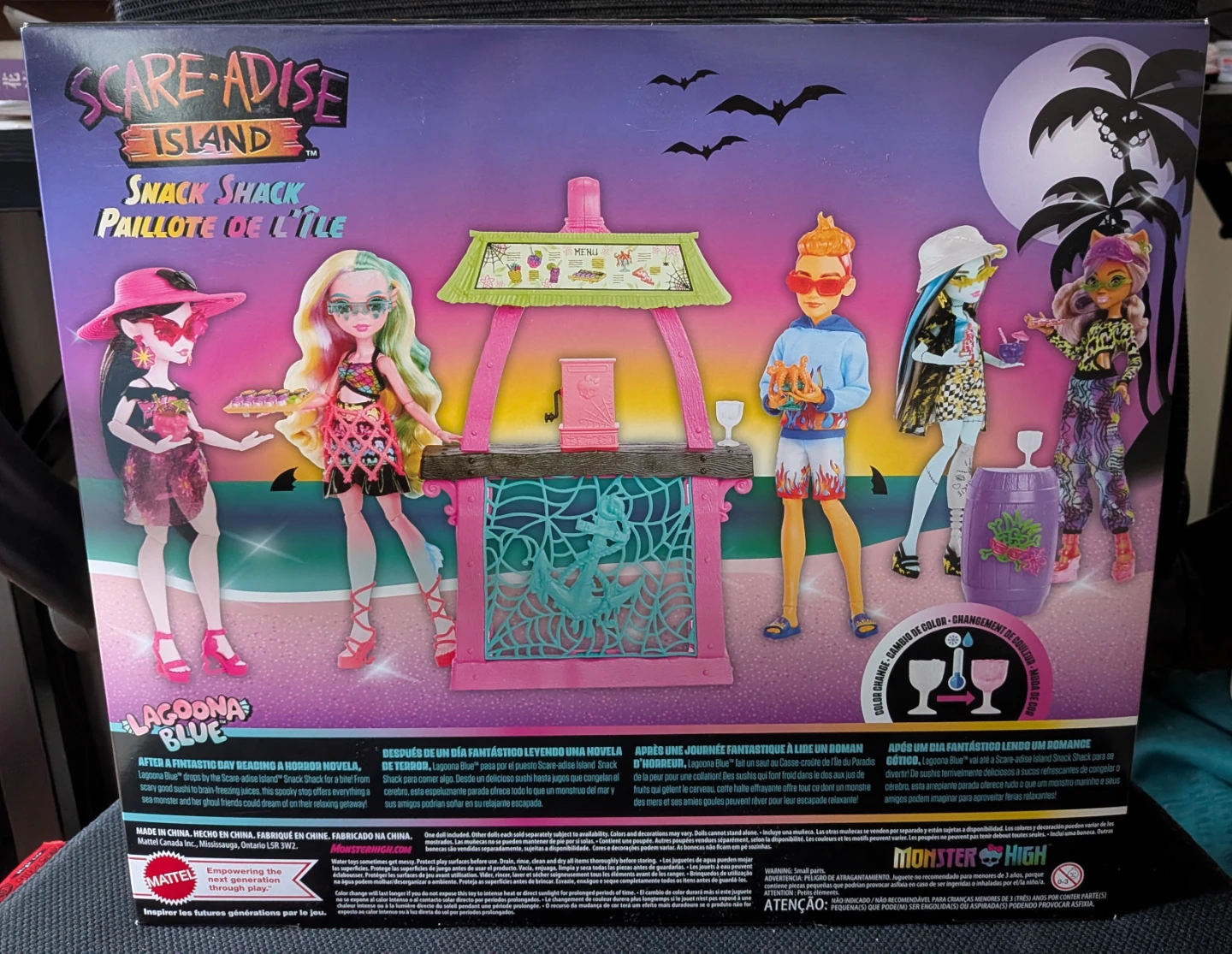 Monster High Scare-Adise Island Snack Shack Play Set - photo 2