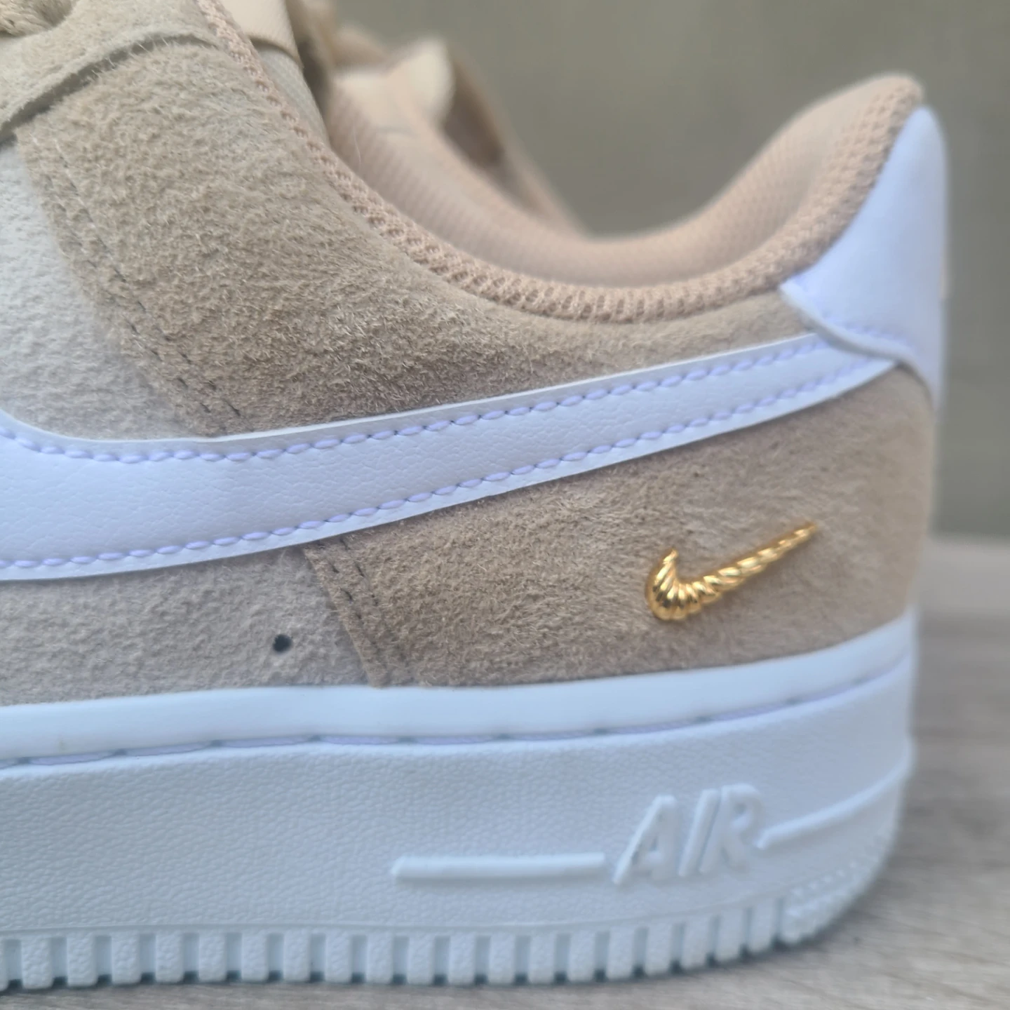 Nike Air Force 1 Low – Tan Suede - photo 2