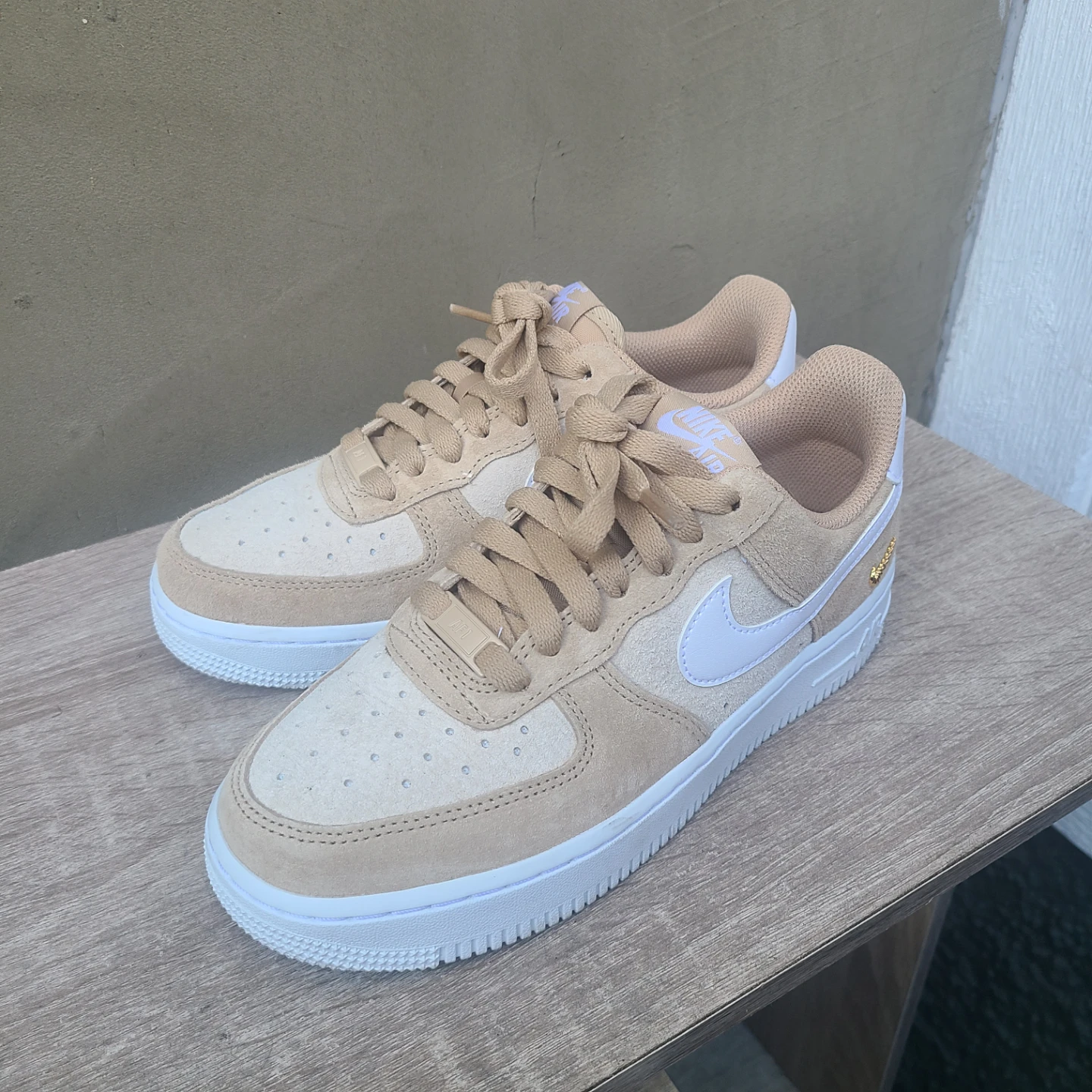 Nike Air Force 1 Low – Tan Suede - photo 4