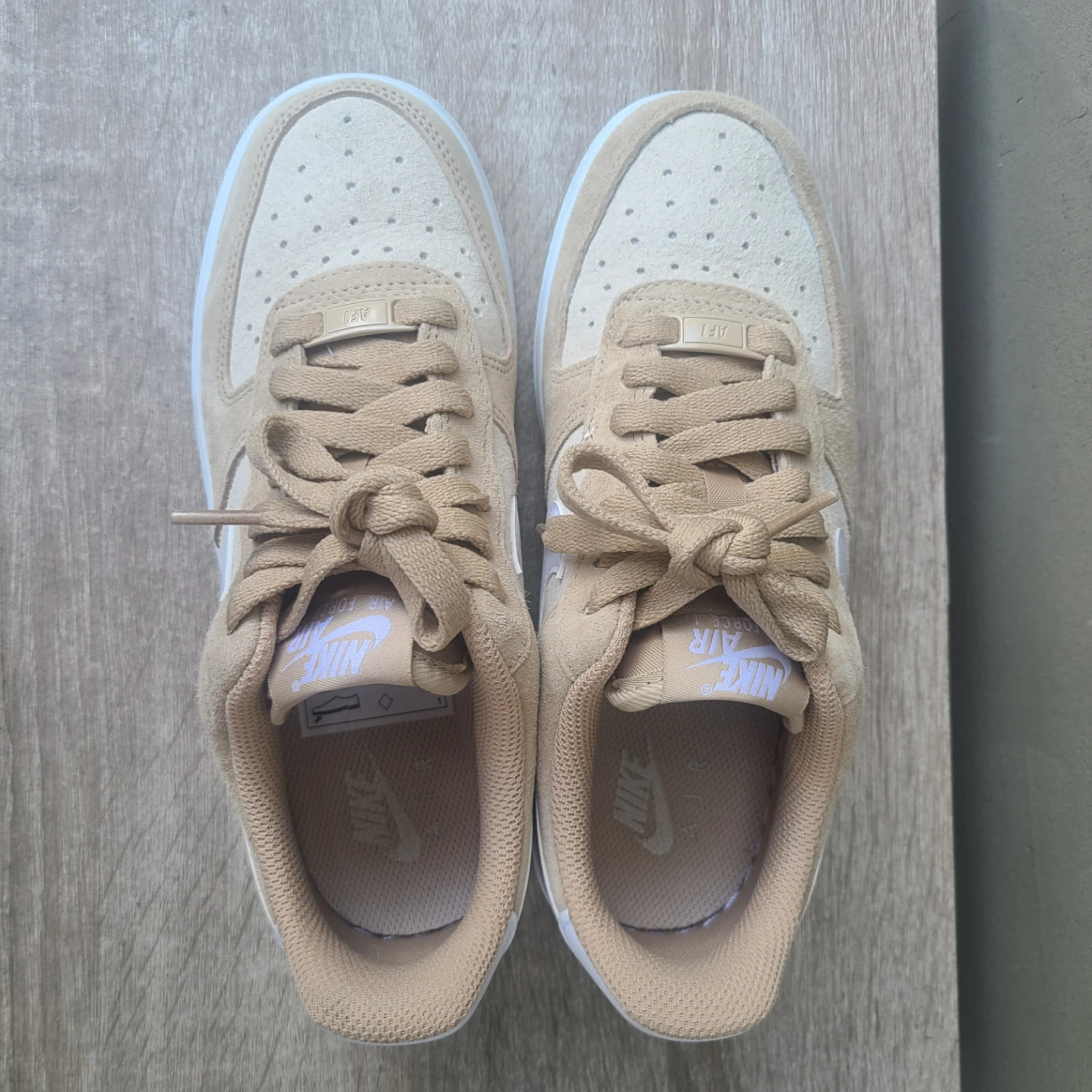 Nike Air Force 1 Low – Tan Suede - photo 5