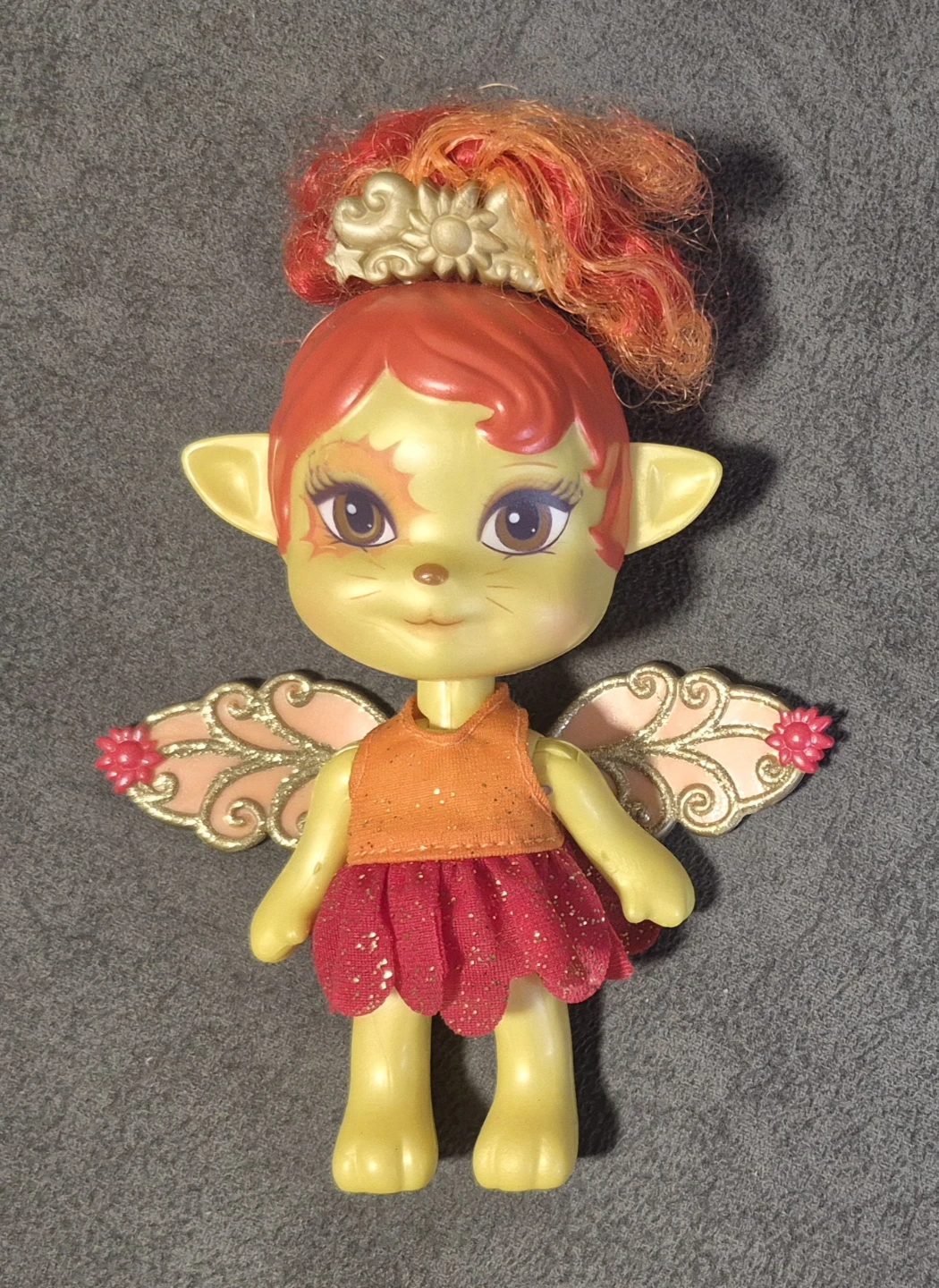 Barbie Fairytopia Tumbly Yellow & Orange