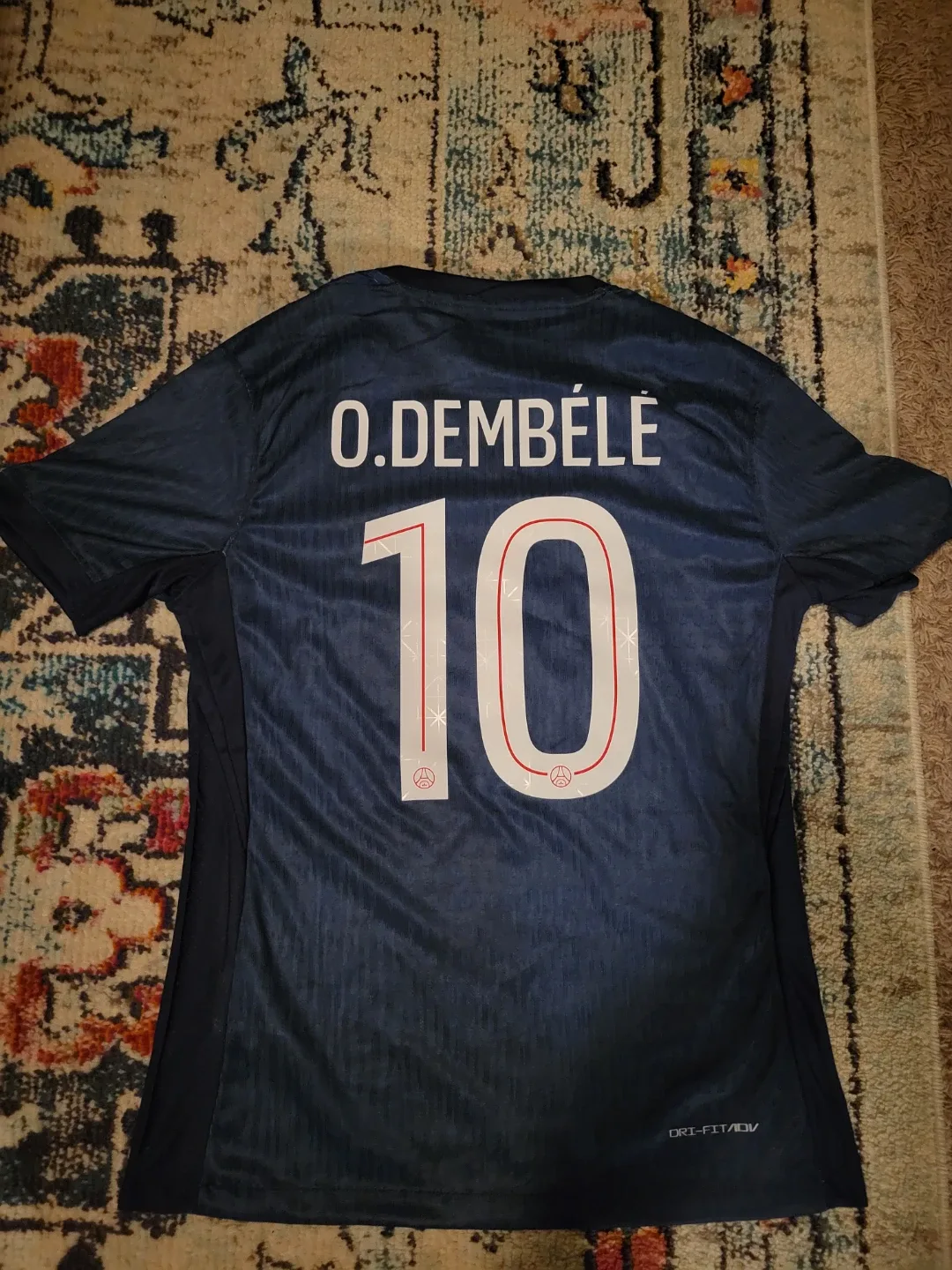 Paris Saint-Germain O. Dembélé 10 Soccer Jersey