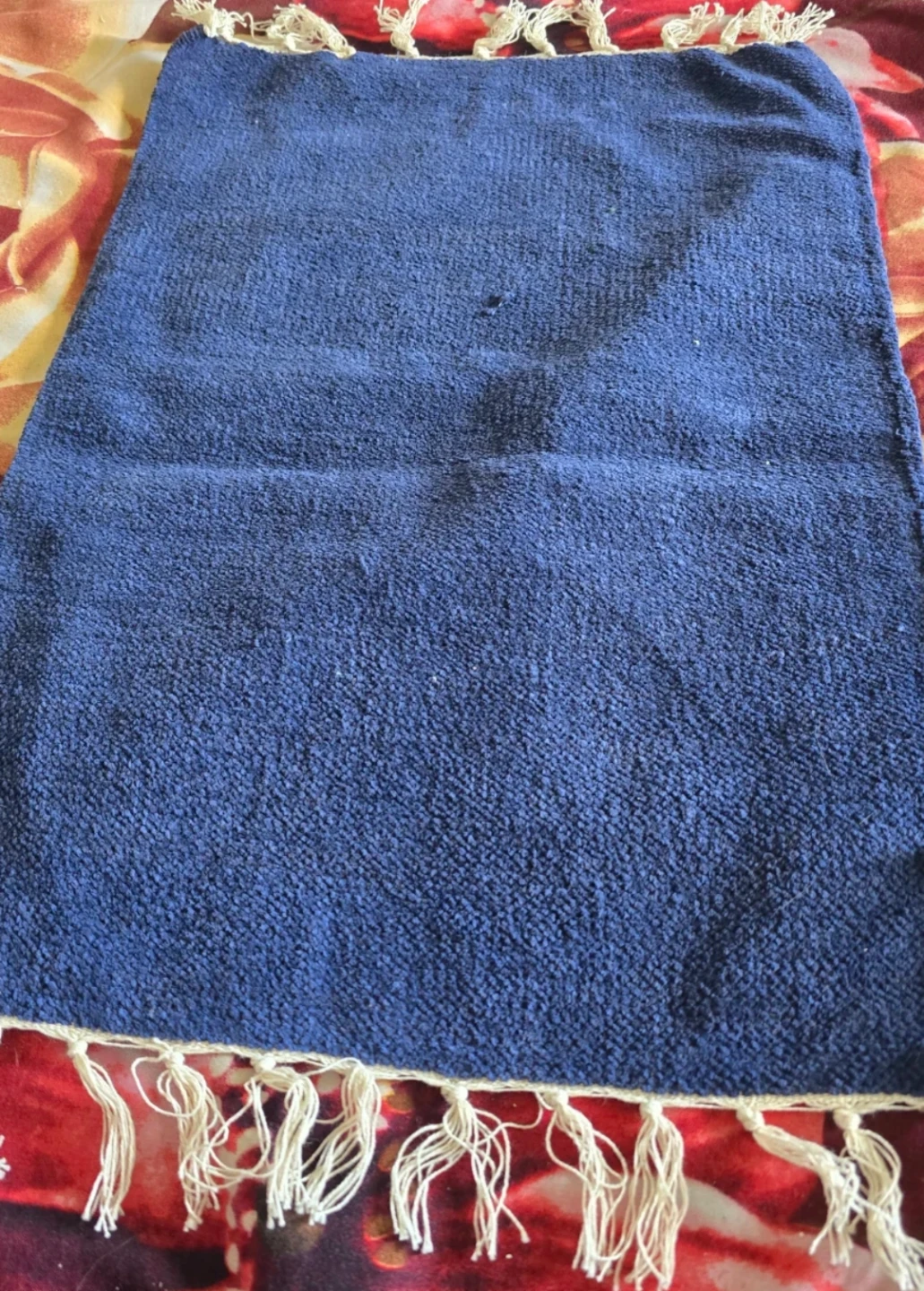 New 4 piece  Chenille Mat 13" x 19" - photo 3