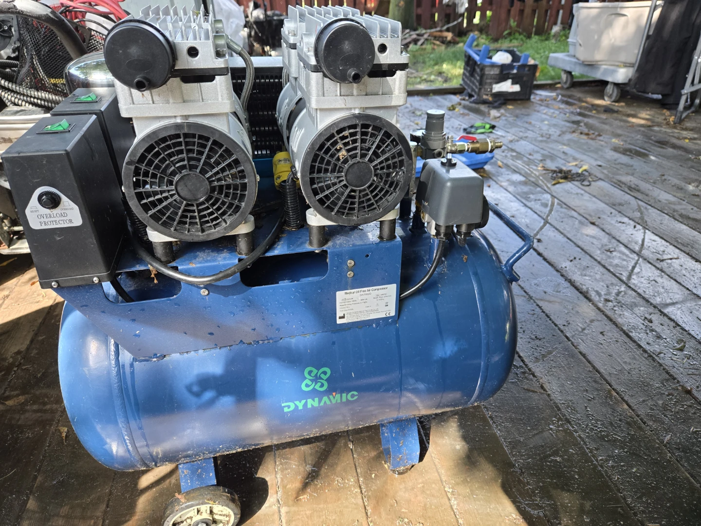 DYN@MIC Dual Piston Air Compressor