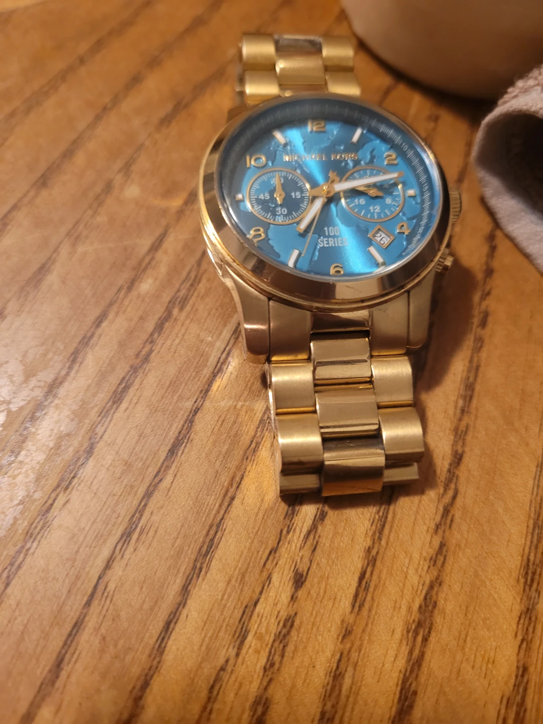 Michael Kors Gold Chronograph Watch