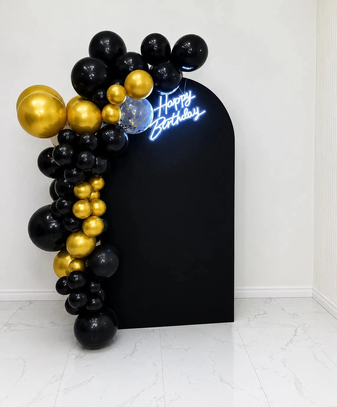 Golden Arch Backdrop RENT