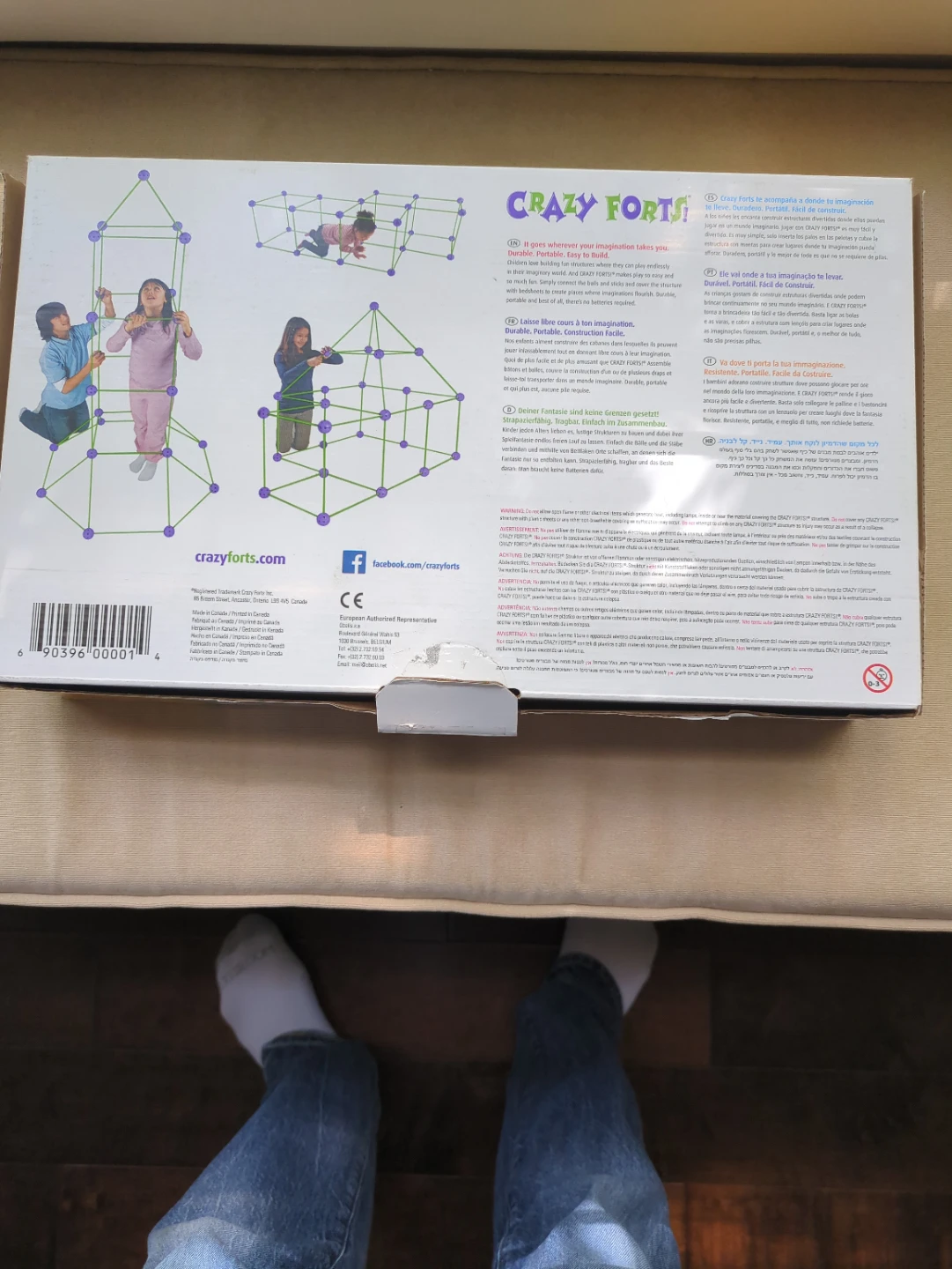 Crazy Forts! 69 Piece Building Toy Set - photo 3