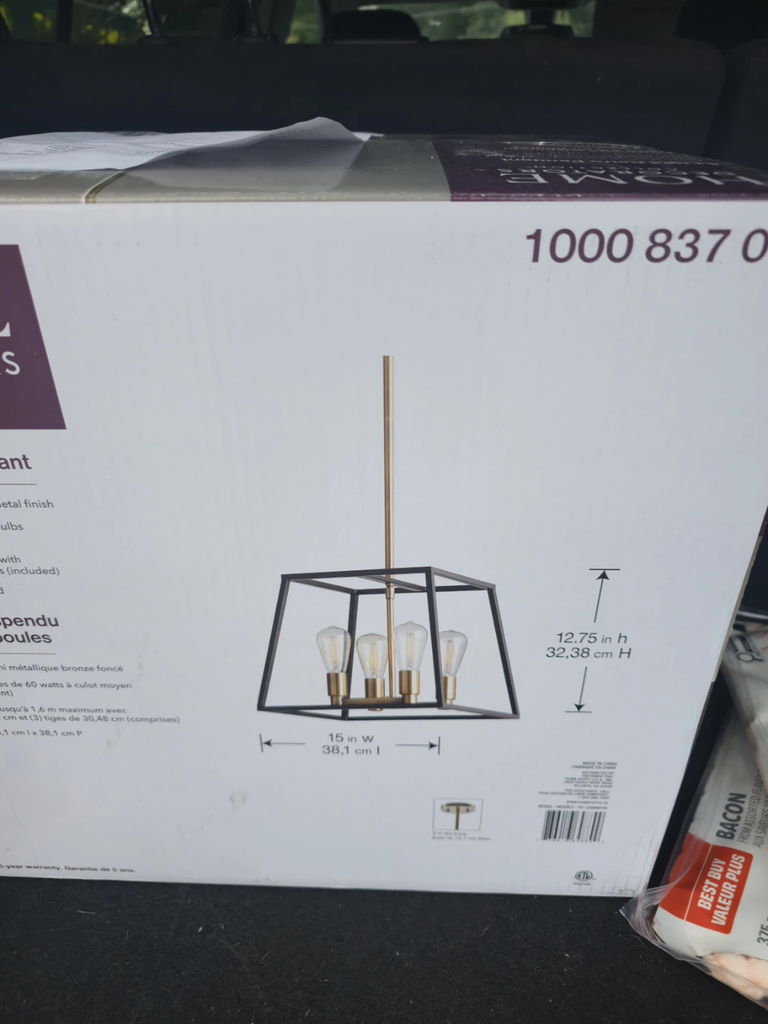 Home Decorators Collection 4-Light Pendant Light - photo 2