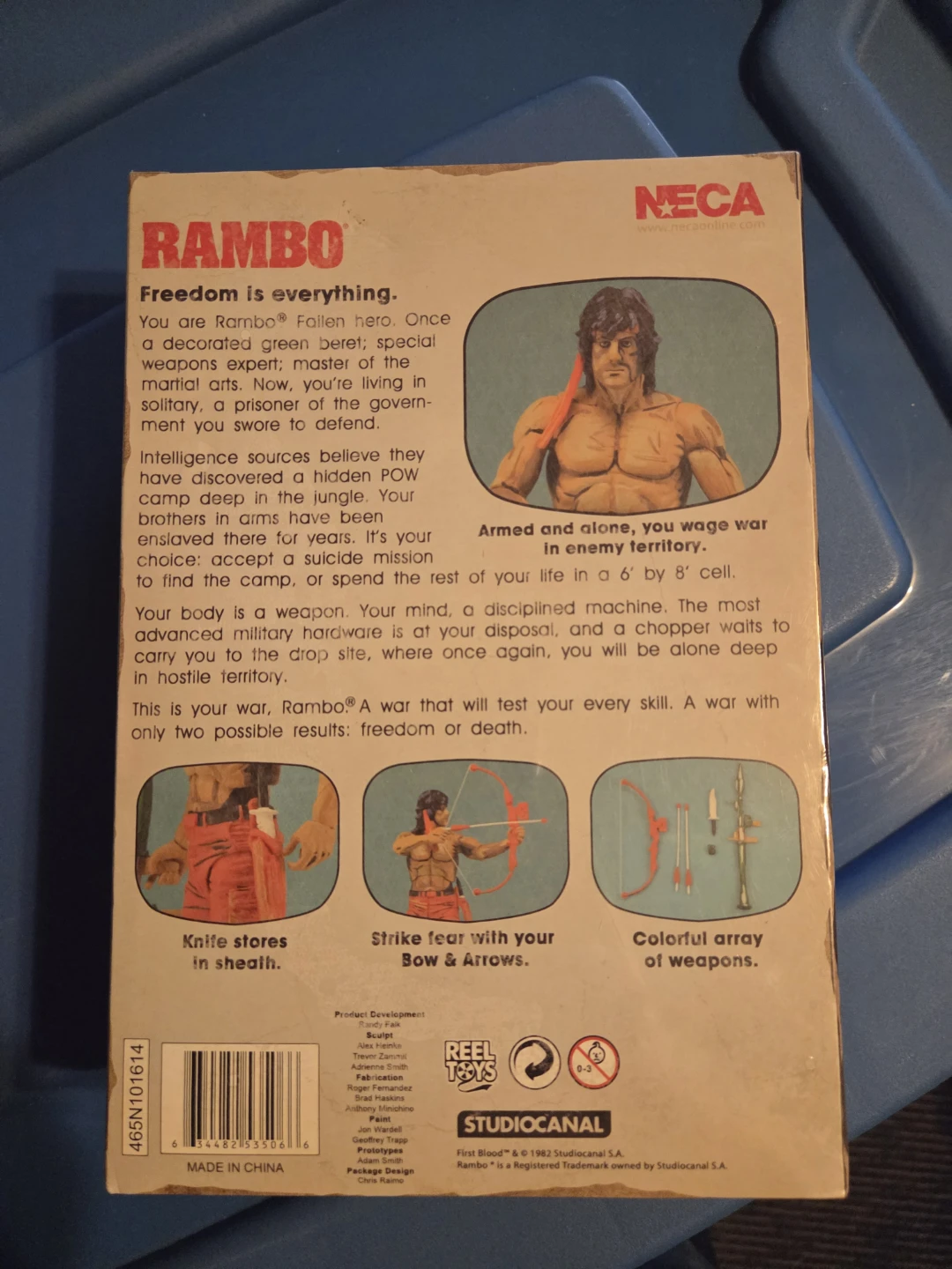 NECA Rambo Action Figure 1982 - photo 2