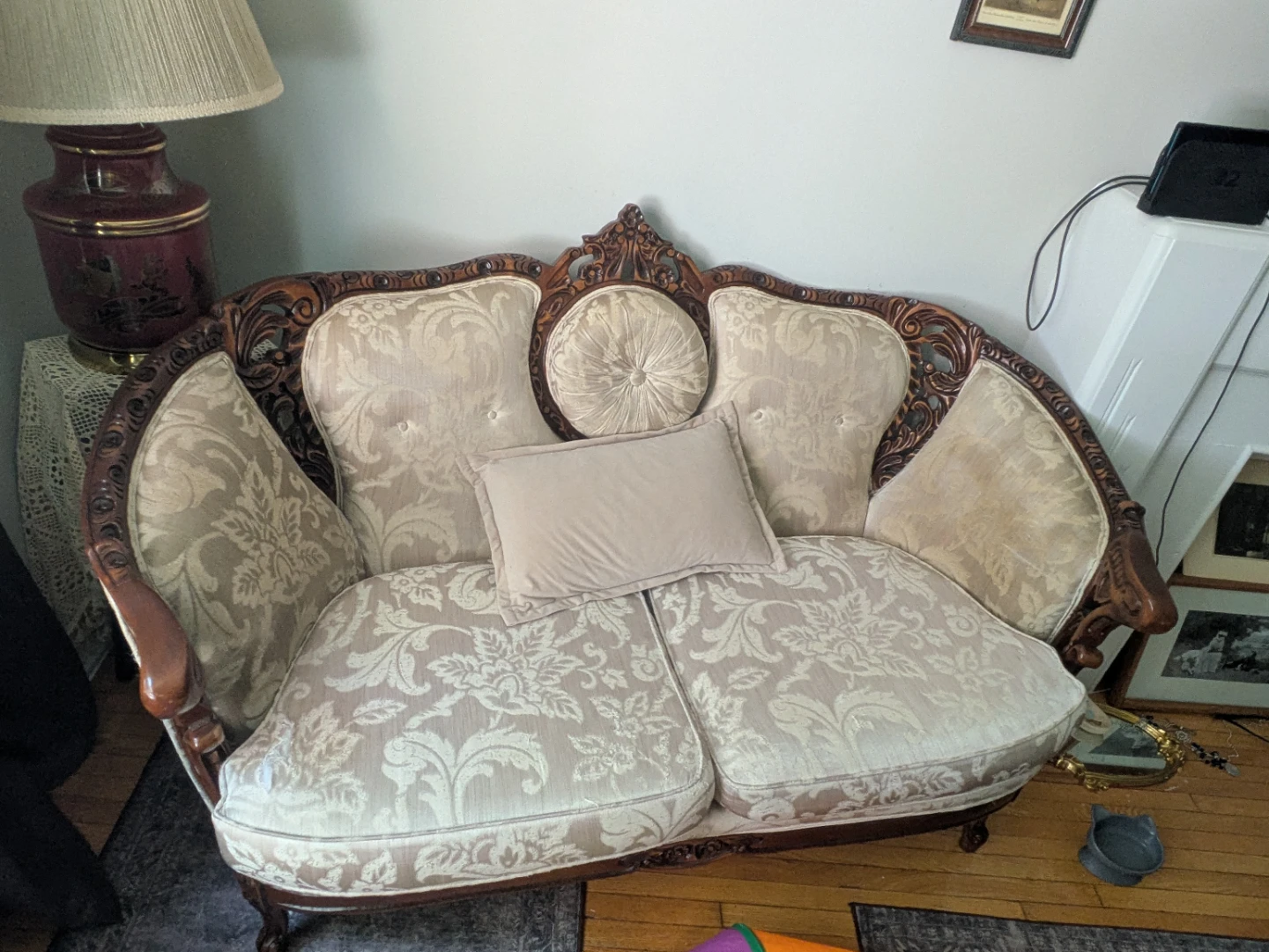 Vintage Sofa and Armchair Set - photo 2