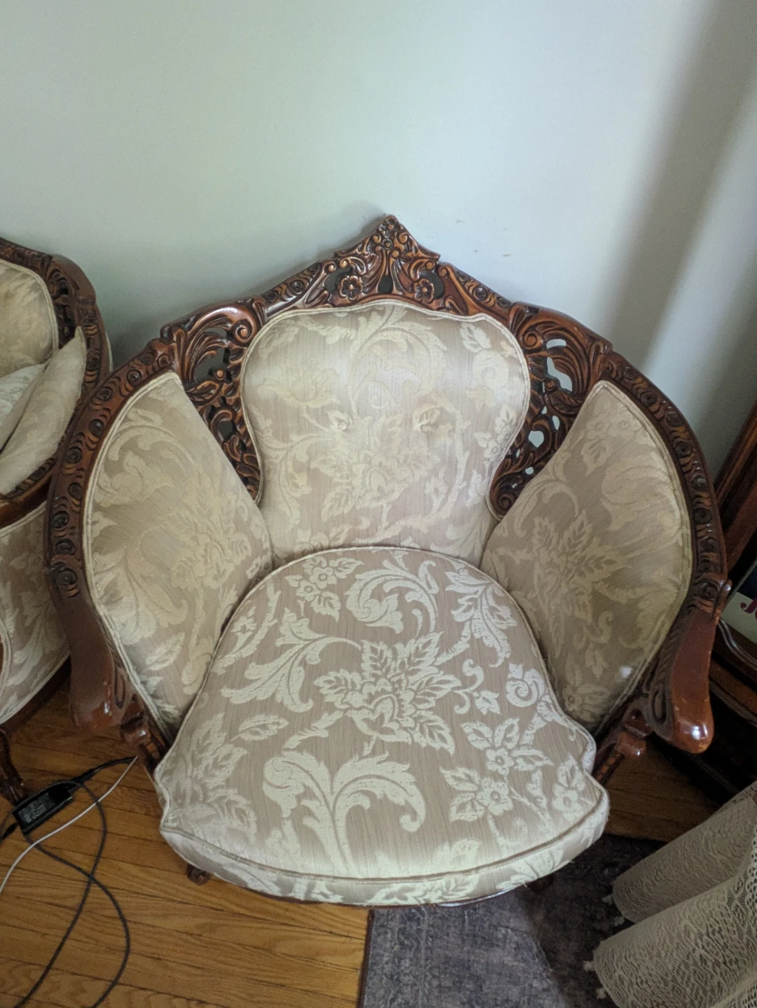 Vintage Sofa and Armchair Set - photo 4
