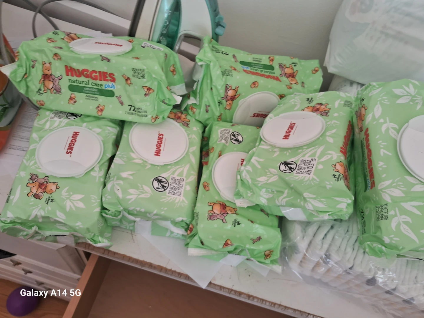 Huggies Natural Care Plus wipes