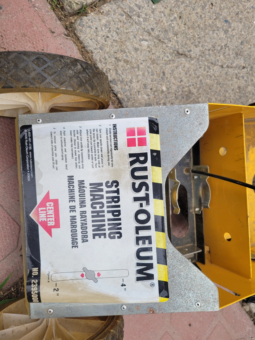 Rust-Oleum Striping Line Painting Machine - photo 2