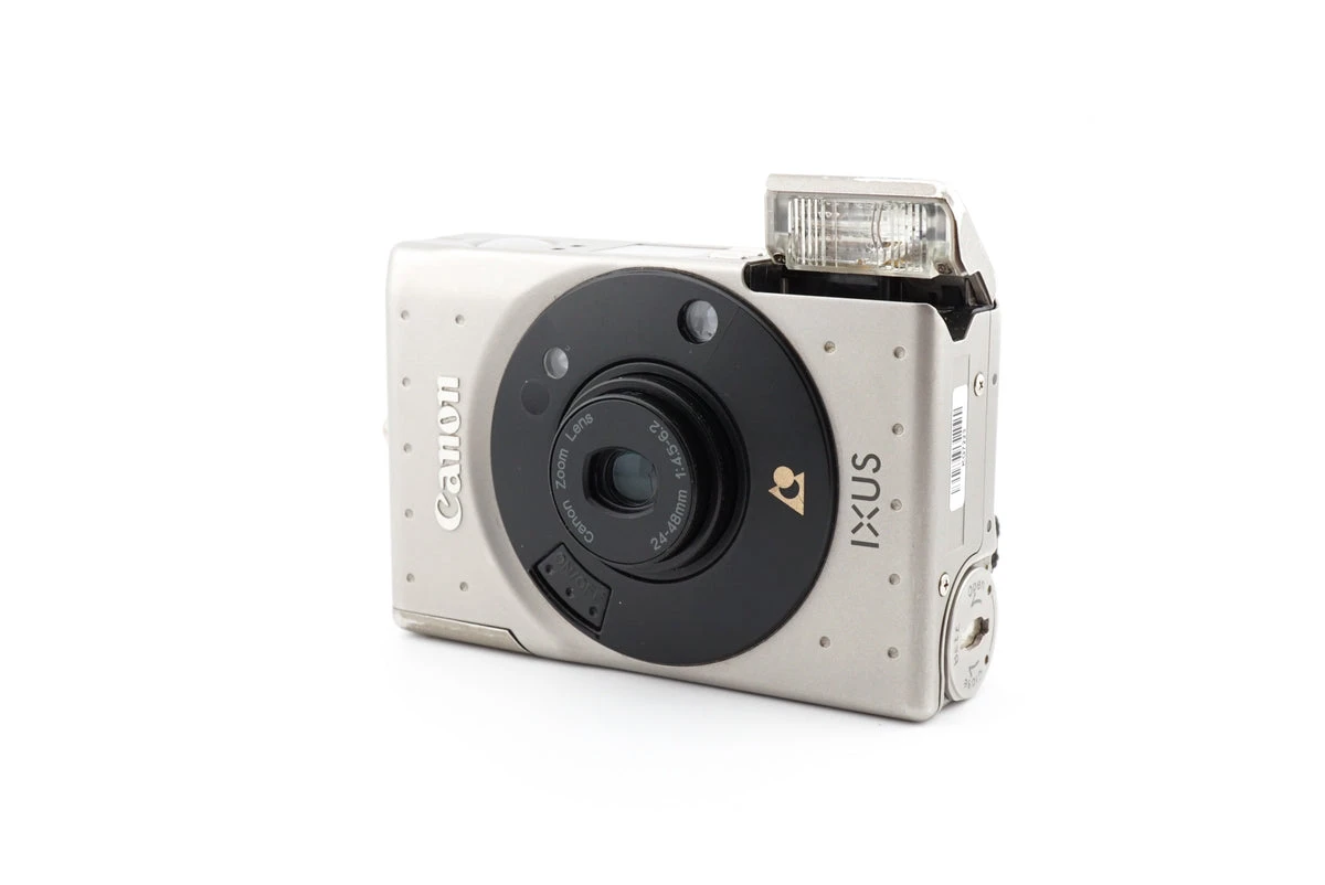 Canon IXUS Black & Silver Point & Shoot Zoom Lens 24-48mm Film