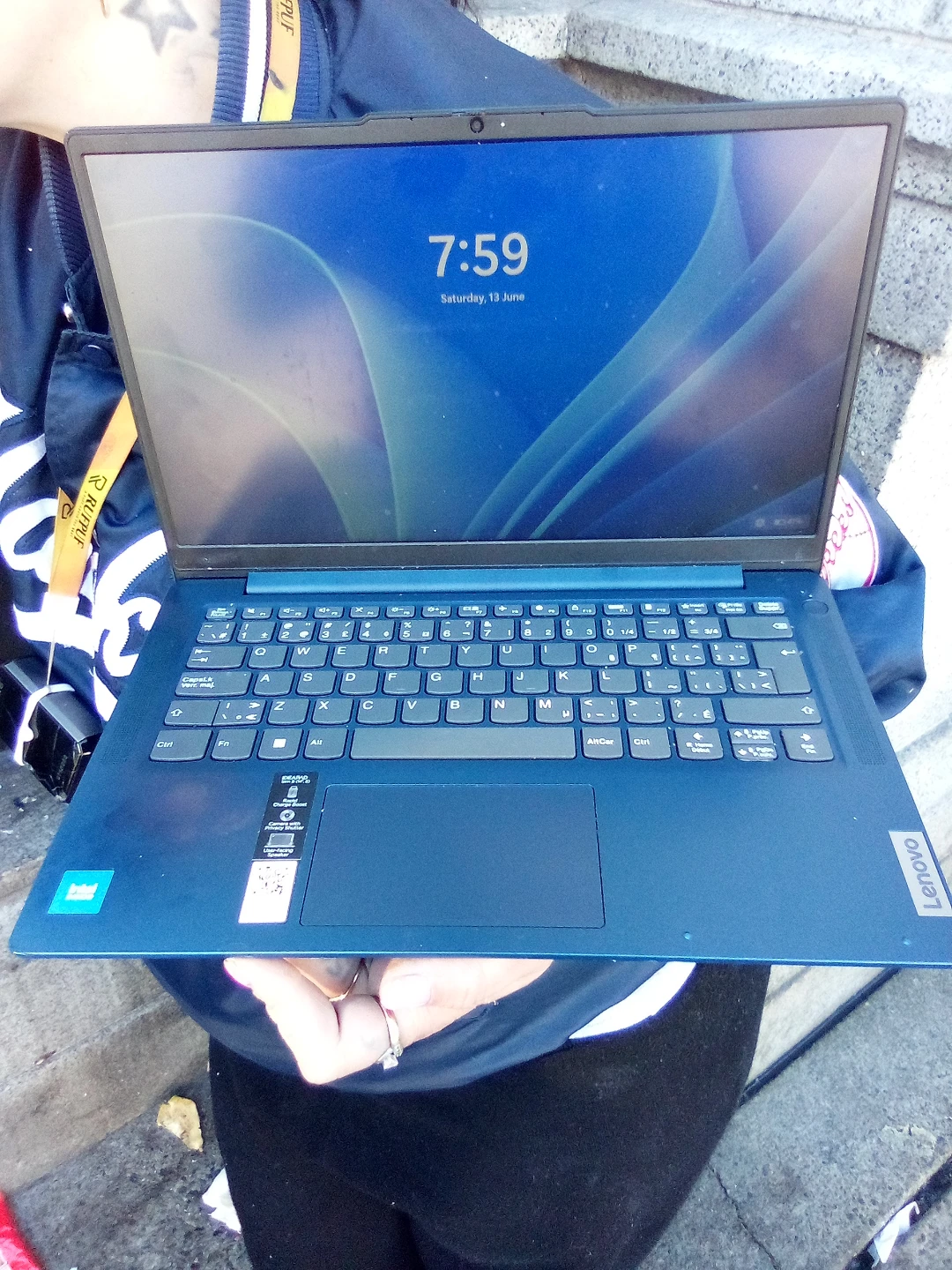 Lenovo Blue Laptop - Intel N100 - photo 2