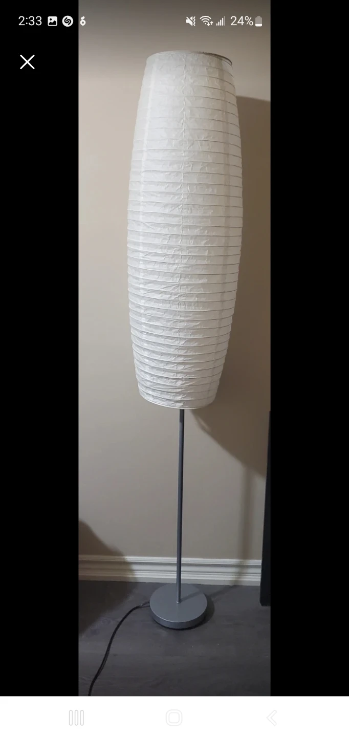 White Paper Lantern Floor Lamp ⚽️⚽️⚽️