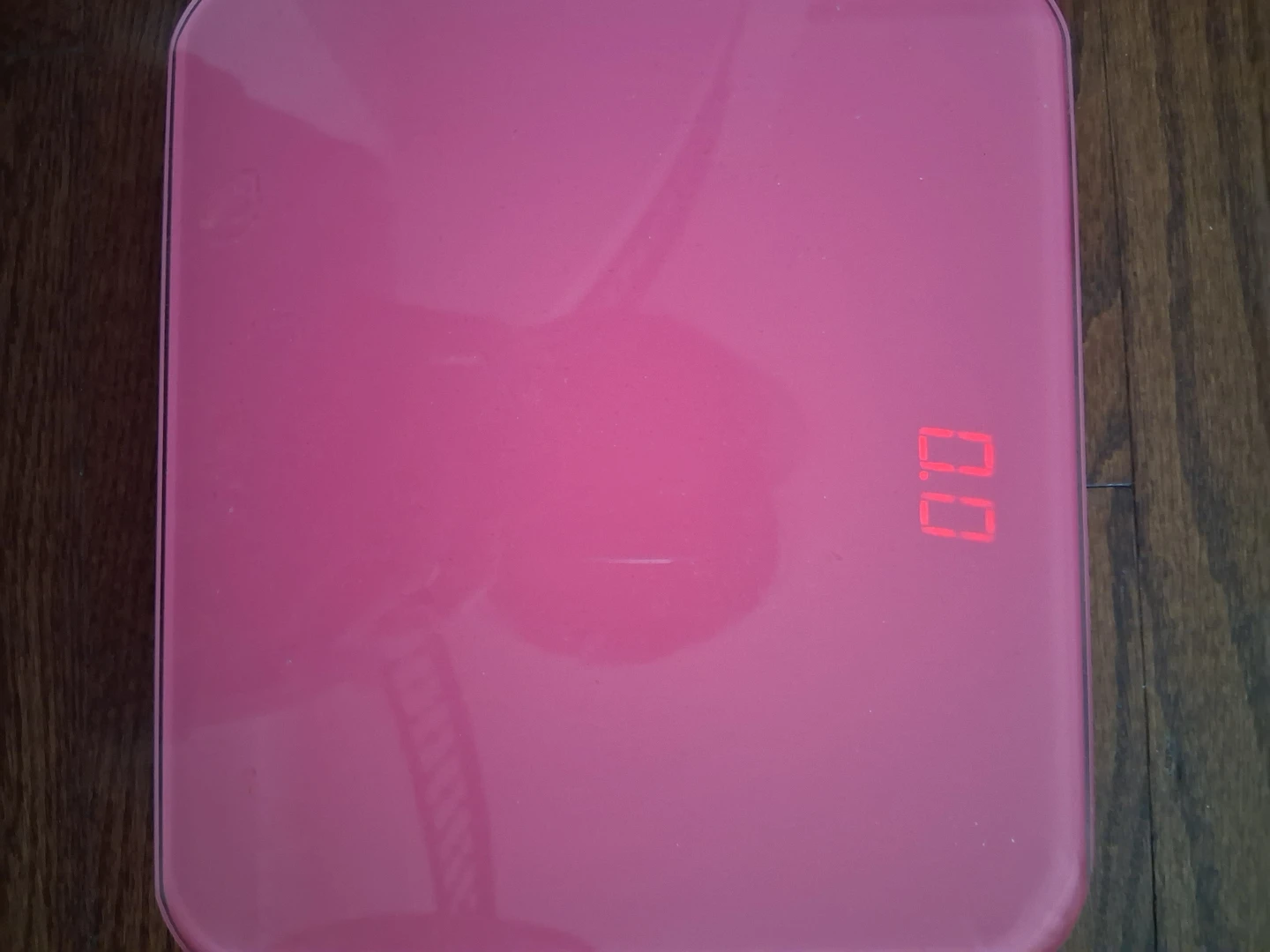 Pink Digital Weight Scale