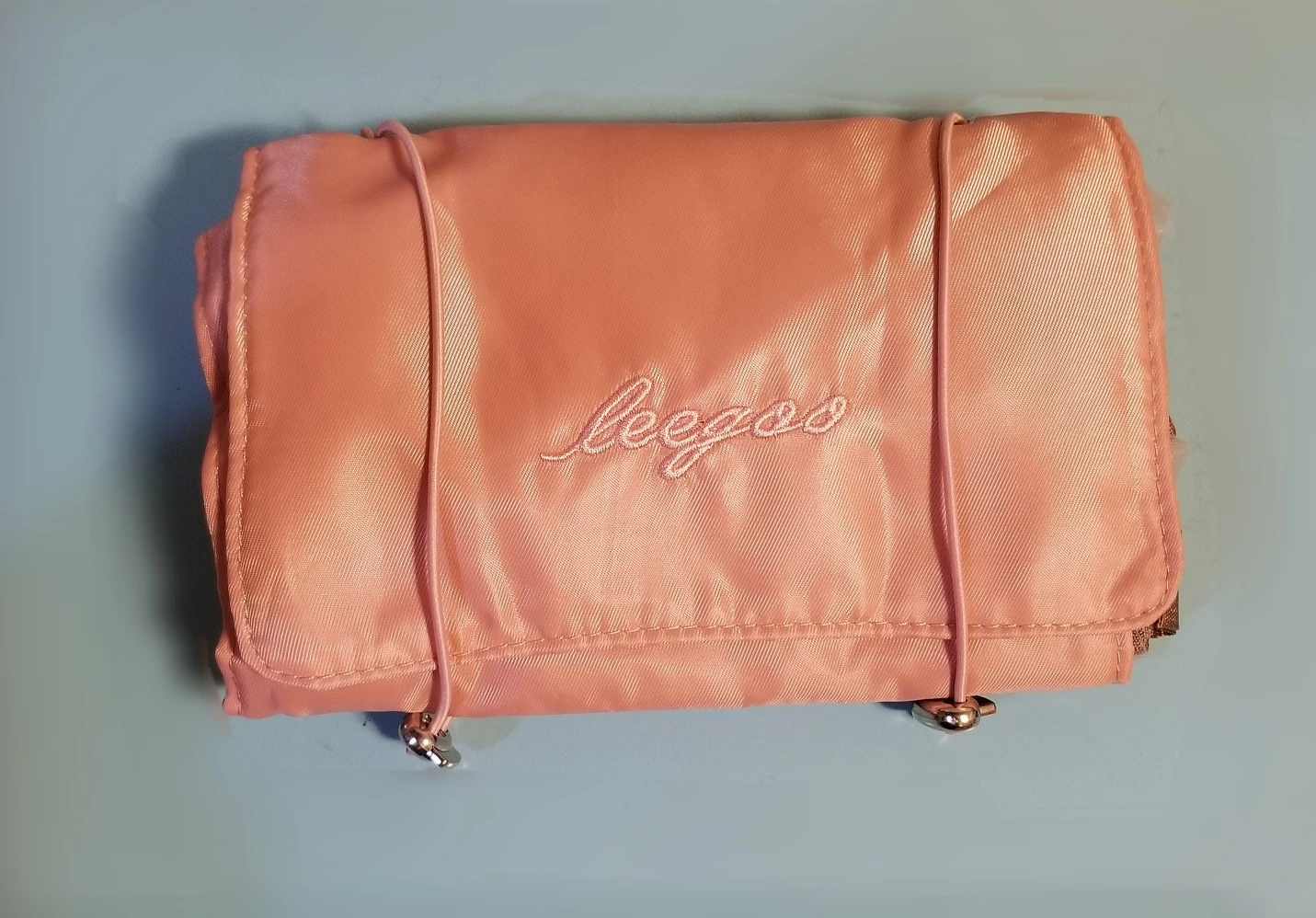 NEW Pink Roll-Up Travel Cosmetic Bag Organizer⚽